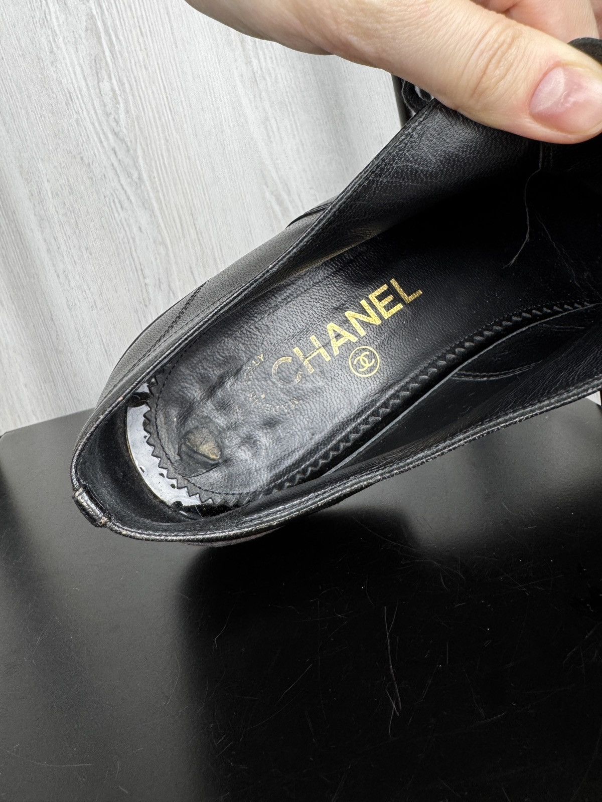 Chanel CHANEL 'CC' Logo Utah Eagle Oxford Vintage Shoes size 39C Size US 8 / IT 38 - 20 Thumbnail