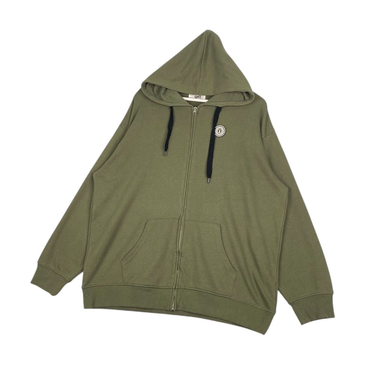 Designer × Vintage Vintage Kimetsu No Yaiba Full Zip Hoodie Sweater Green Size US XL / EU 56 / 4 - 2 Thumbnail