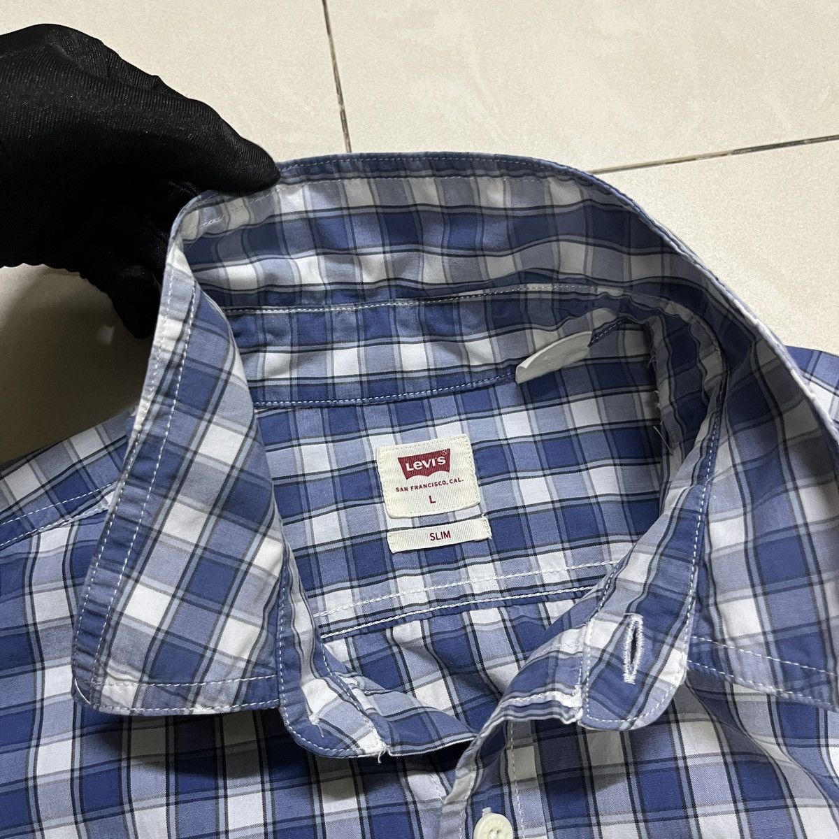 Levi's × Levi's Made & Crafted × Levi's Vintage Clothing Levis Checkered Button Up Shirt Size US M / EU 48-50 / 2 - 11 Thumbnail
