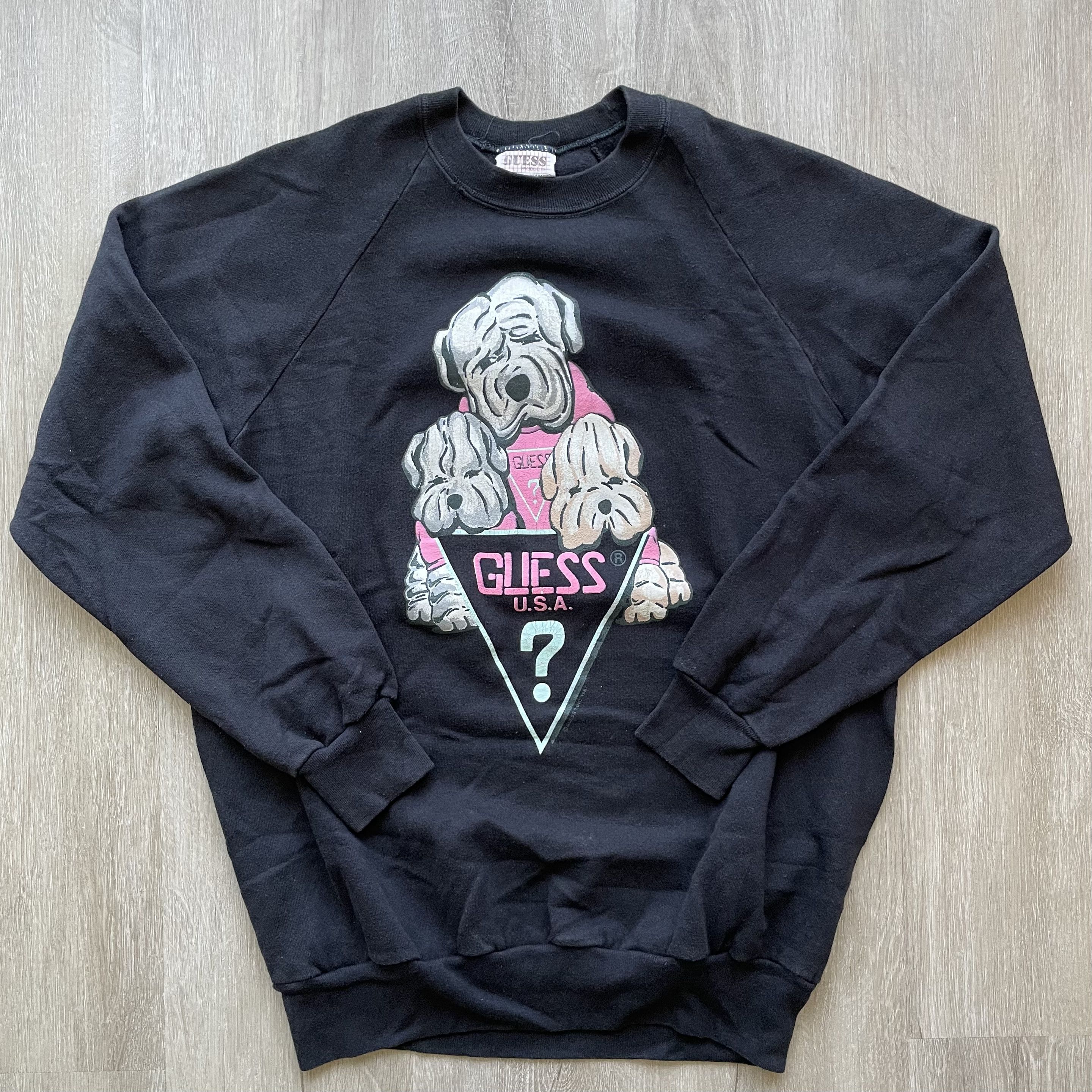 Guess Vintage Guess Jeans Crewneck 1987 Size US L / EU 52-54 / 3 - 1 Thumbnail