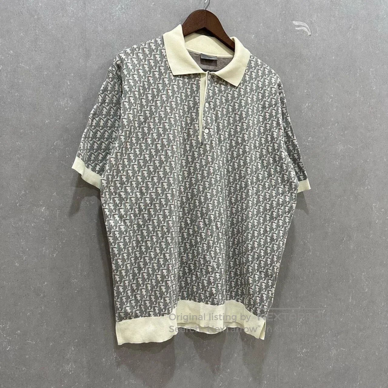 Dior Dior All-Over Logo Short-Sleeve Shirt L. Size US L / EU 52-54 / 3 - 3 Thumbnail