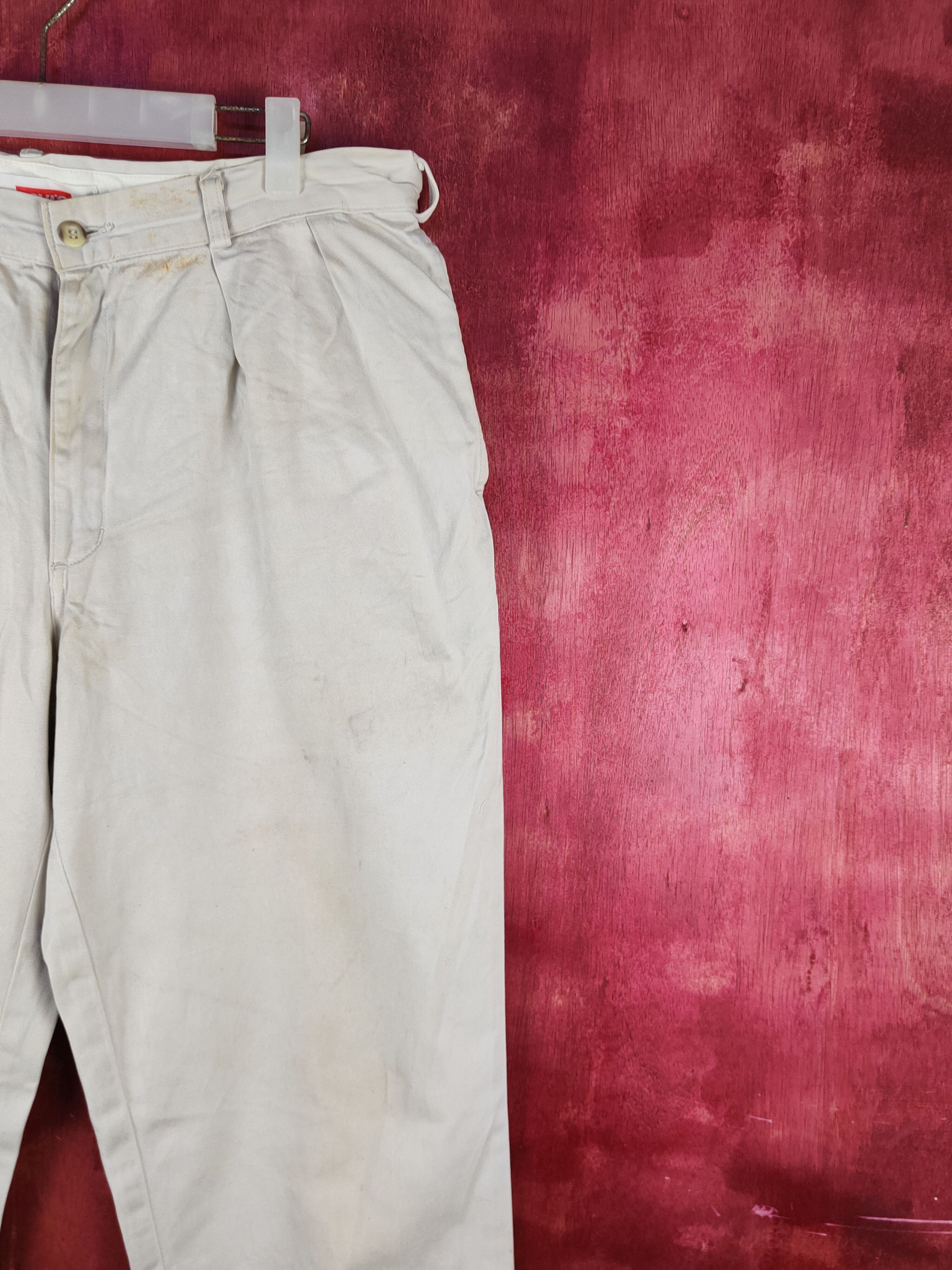Levi's Levis Beige Multipocket Casual Pants #S2285 Size US 35 - 5 Thumbnail