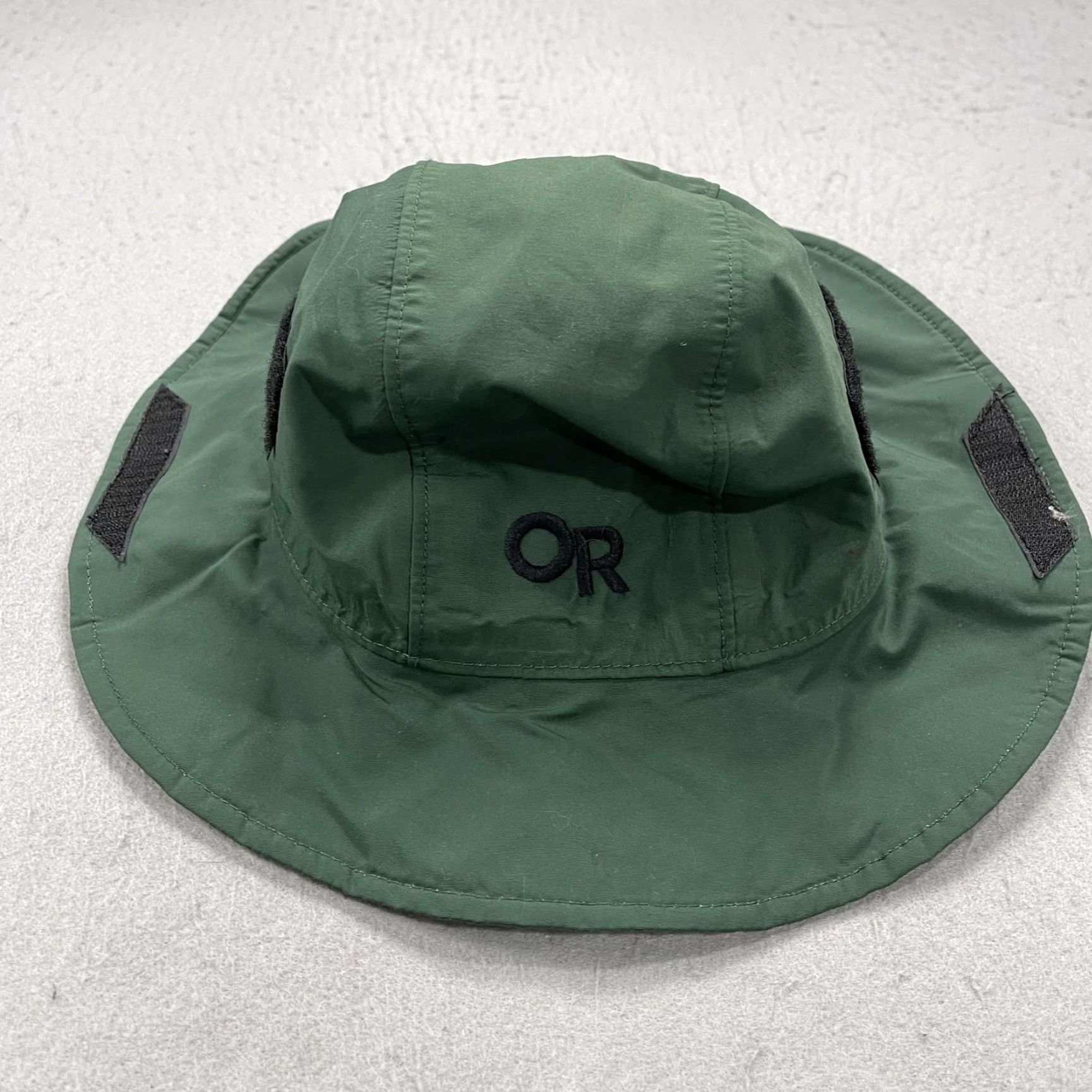 Outdoor Research VINTAGE Outdoor Research Boonie Hat Unisex Adults Medium Green Waterproof GORE-TEX Lined Wide Brim Size ONE SIZE - 2 Thumbnail