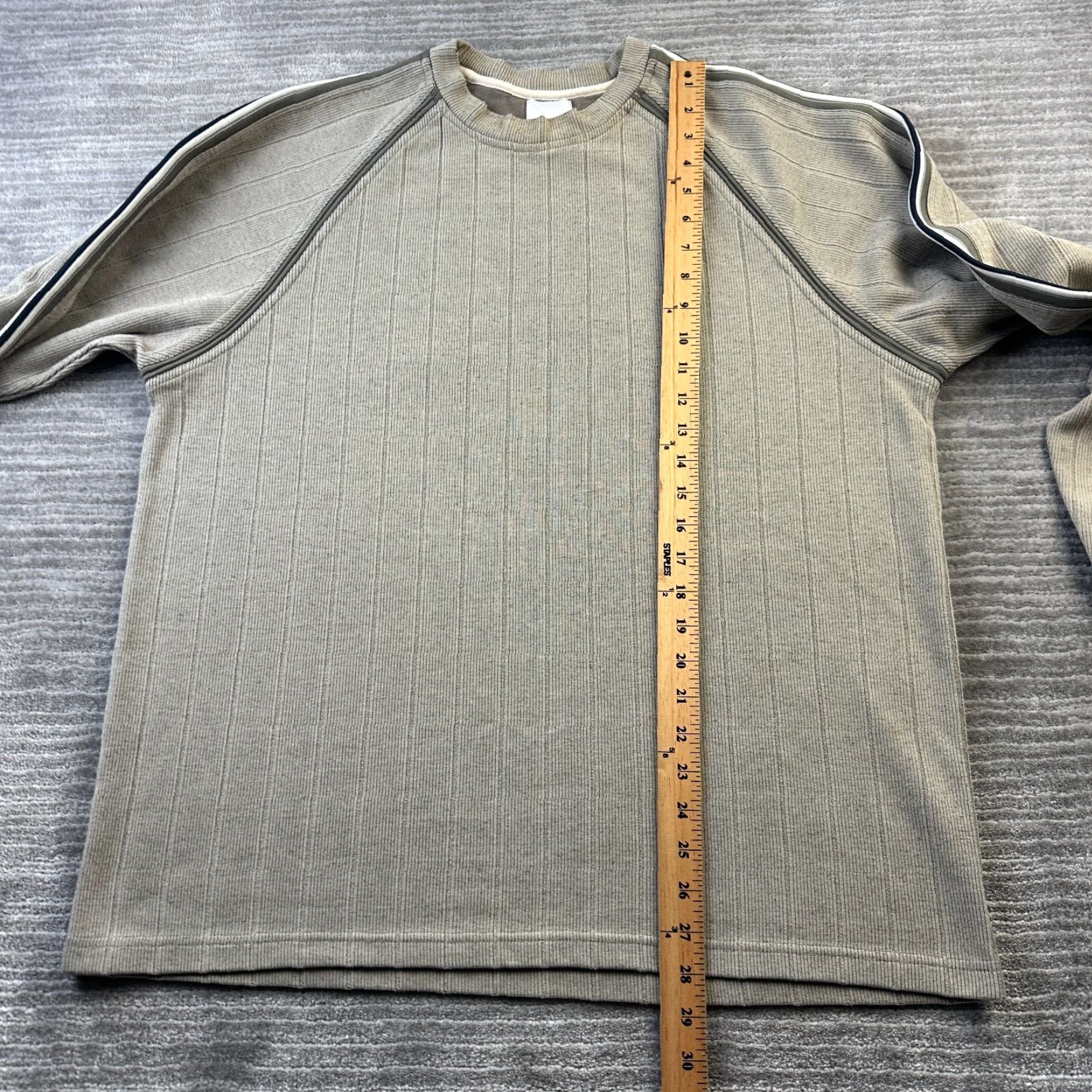 Vintage VINTAGE Xtreme Gear Sweater Mens Large Beige Tan Surfwear Skate Grunge Y2K Size US L / EU 52-54 / 3 - 8 Thumbnail