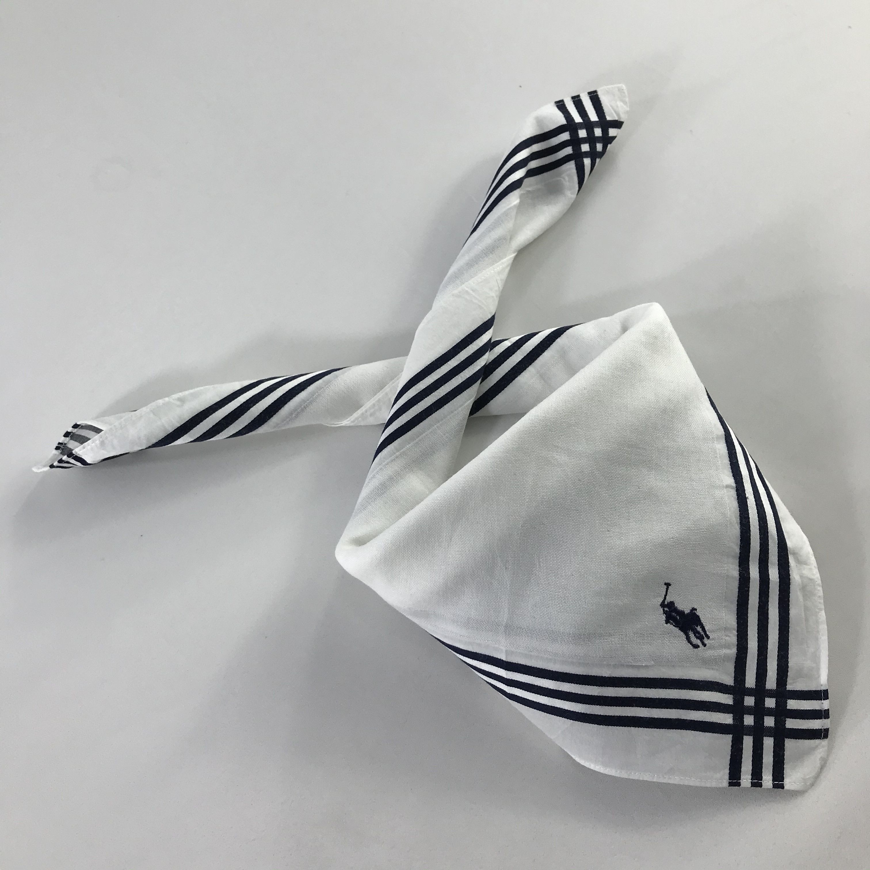 Polo Ralph Lauren × Vintage Polo Ralph Lauren Bandana / Handkerchief /Neckerchief -S1178 Size ONE SIZE - 4 Thumbnail