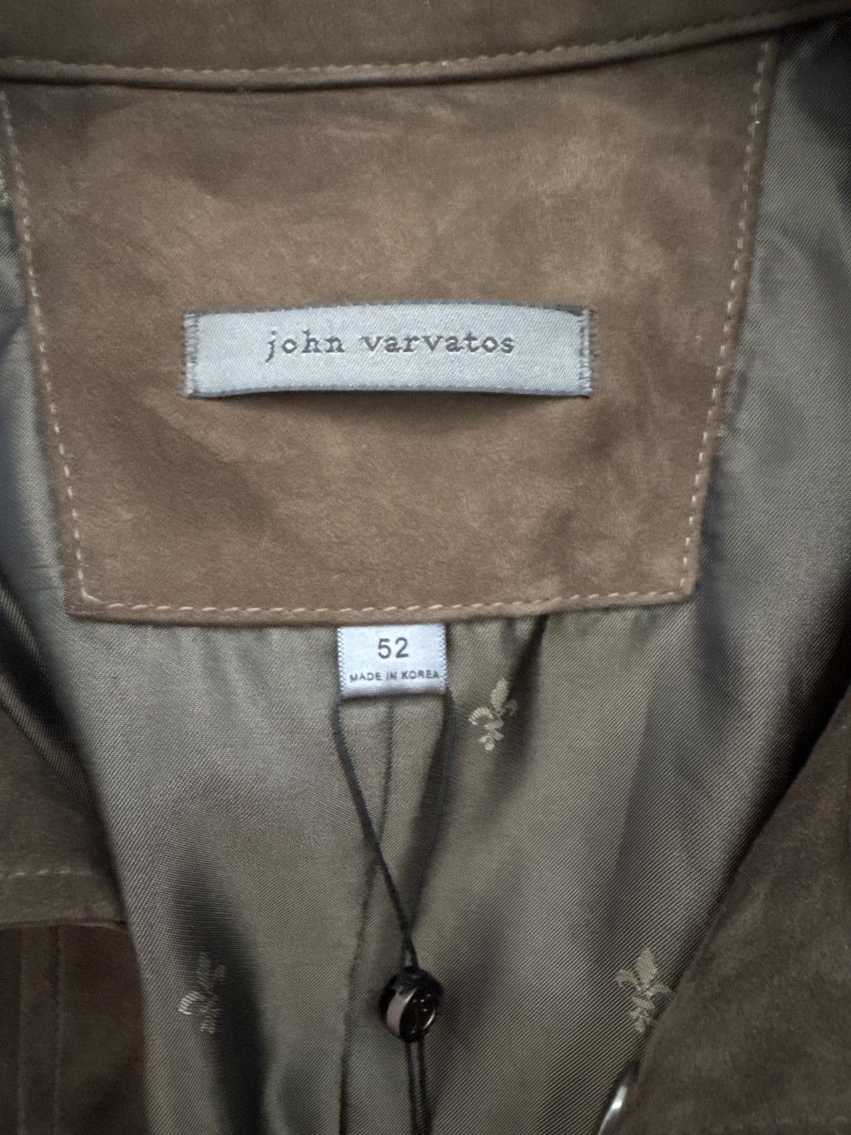 John Varvatos KADD SHIRT JACKET - Goat Leather Size US L / EU 52-54 / 3 - 5 Thumbnail