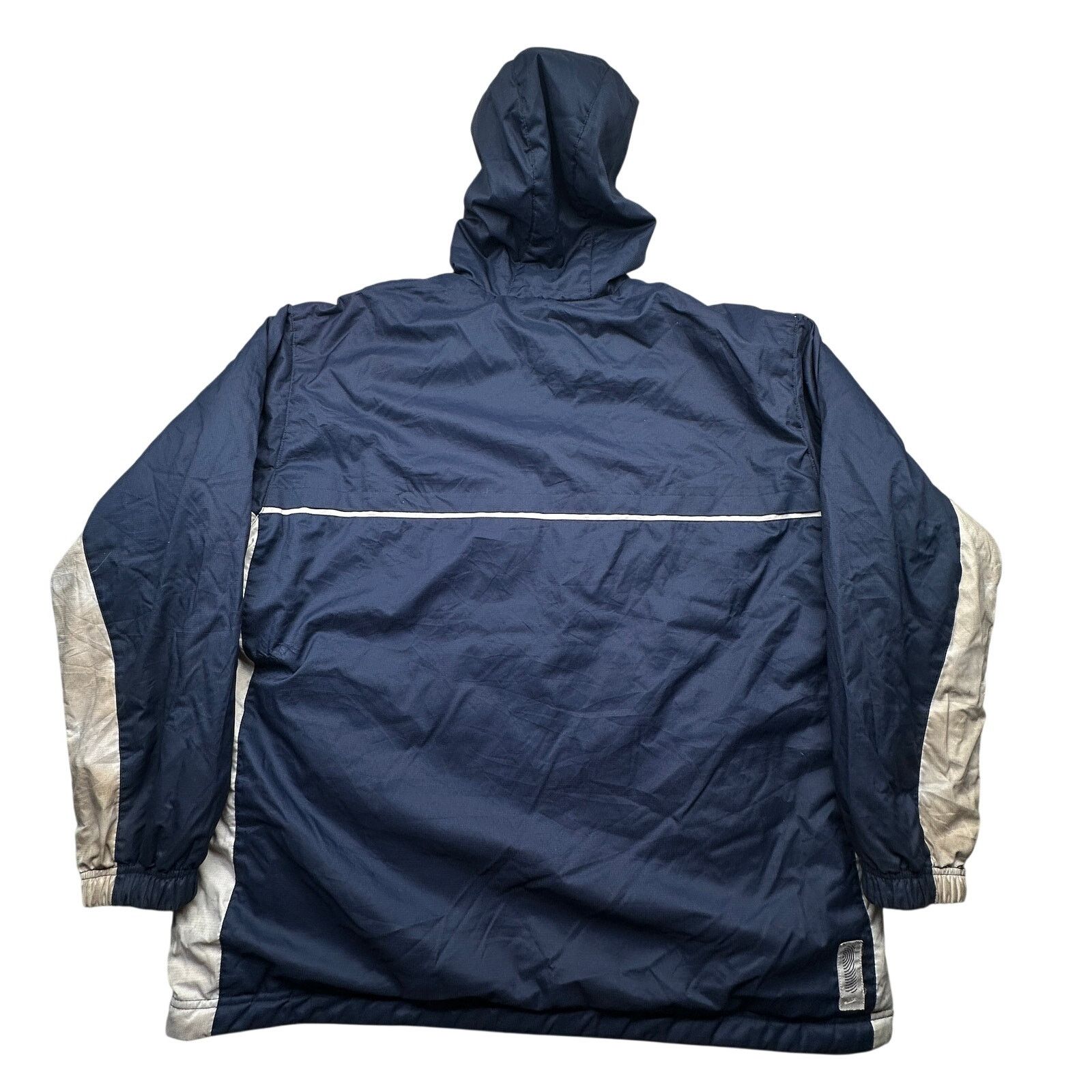 Nike Vintage Y2K Nike Reversible Jacket Mens XL Navy STAINED Size US XL / EU 56 / 4 - 3 Thumbnail