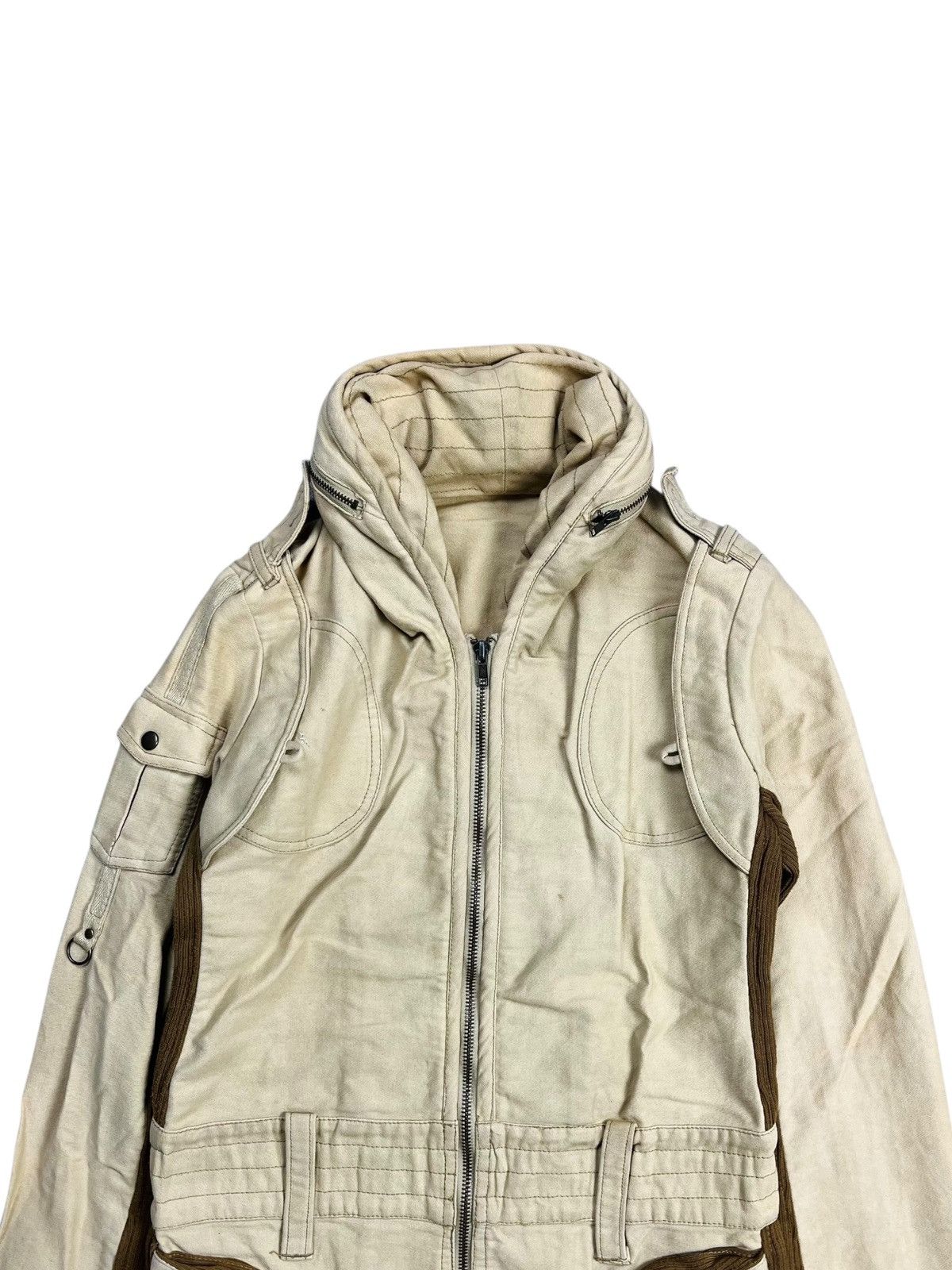 If Six Was Nine 2000s Lefua Lea - Apocalypse Cyber Long Bono Jacket Size US M / EU 48-50 / 2 - 7 Thumbnail