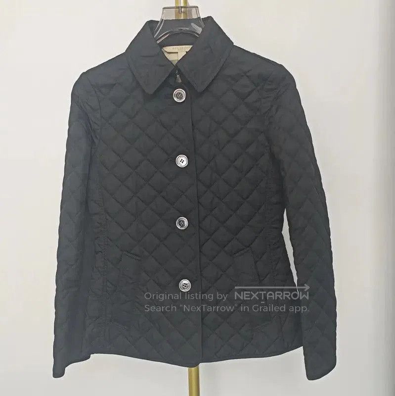 Burberry Burberry Quilted Black Polyester Jacket for Women. Size XS / US 0-2 / IT 36-38 - 1 Thumbnail
