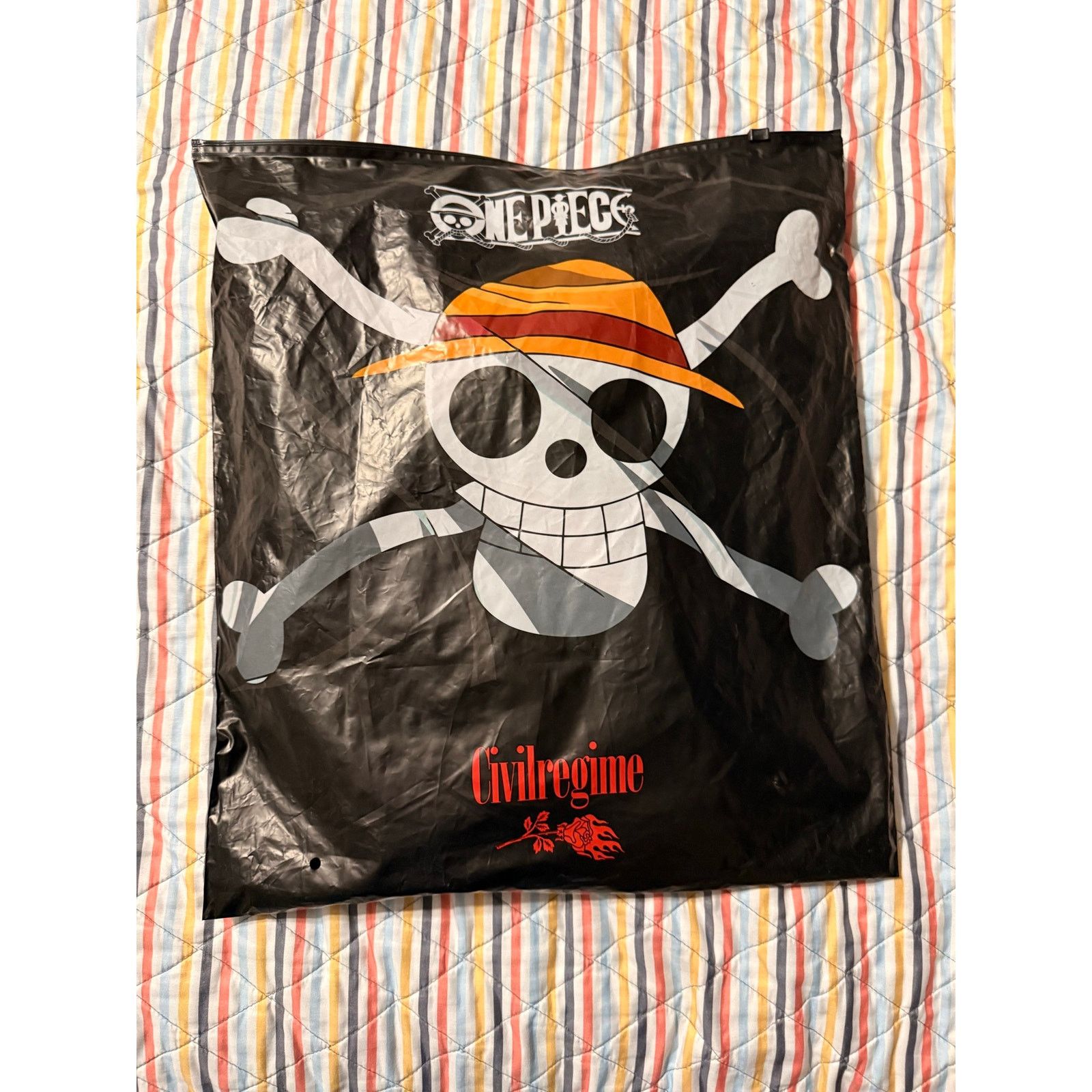 Civil Regime 👑 NWT CIVIL REGIME x ONE PIECE "LUFFY" MESH 👑 Size US 34 / EU 50 - 4 Thumbnail