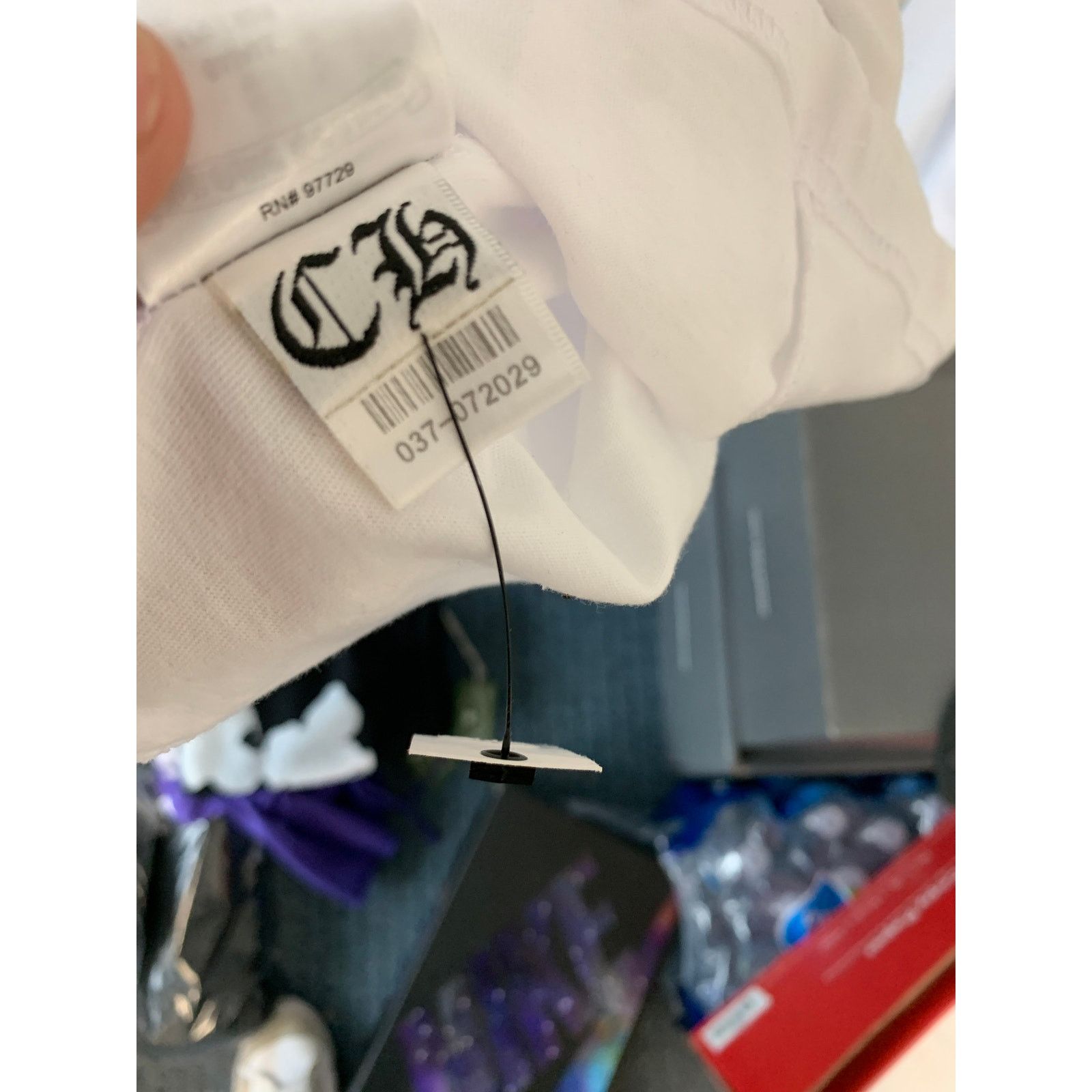 Chrome Hearts Chrome Hearts Long Sleeve Foti Tee White Size Small NEW Size US S / EU 44-46 / 1 - 7 Thumbnail