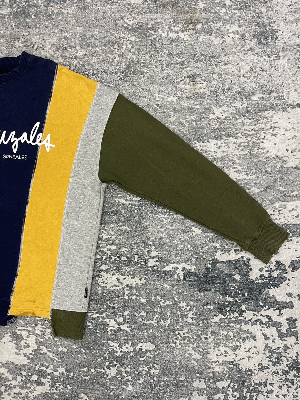 Vintage Mark Gonzales Raglan Sweatshirts Size US M / EU 48-50 / 2 - 2 Thumbnail