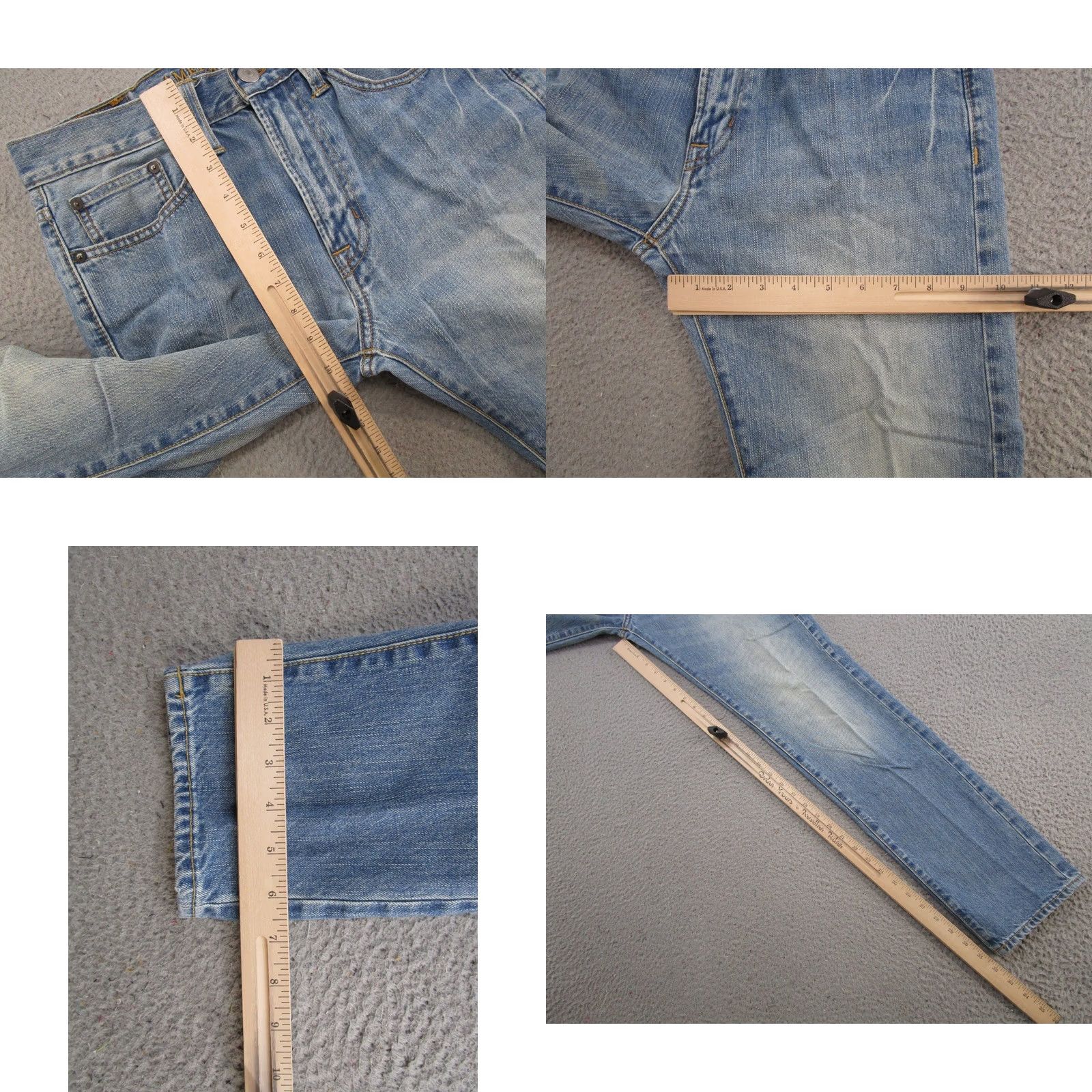 American Eagle Outfitters American Eagle Outfitters Jeans Mens Size 29x32 Blue Denim 5-Pocket Tapered Casual Cotton Pants Size US 29 - 8 Thumbnail