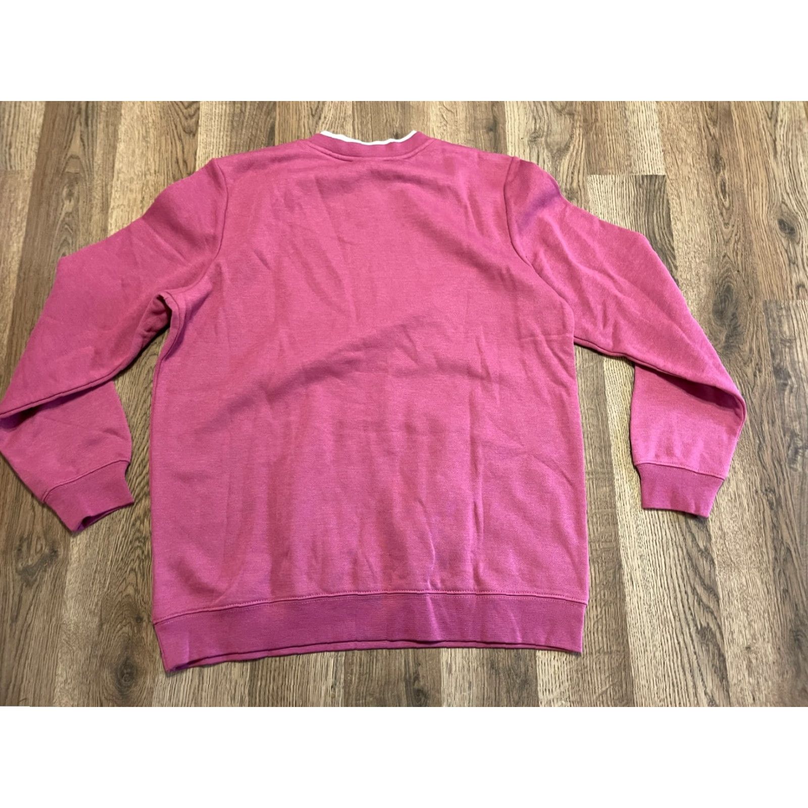 Blair Blair Sweater Womens Size Small Pink White Flower Print Quarter Zip Pullover Shirt Size S / US 4 / IT 40 - 2 Thumbnail