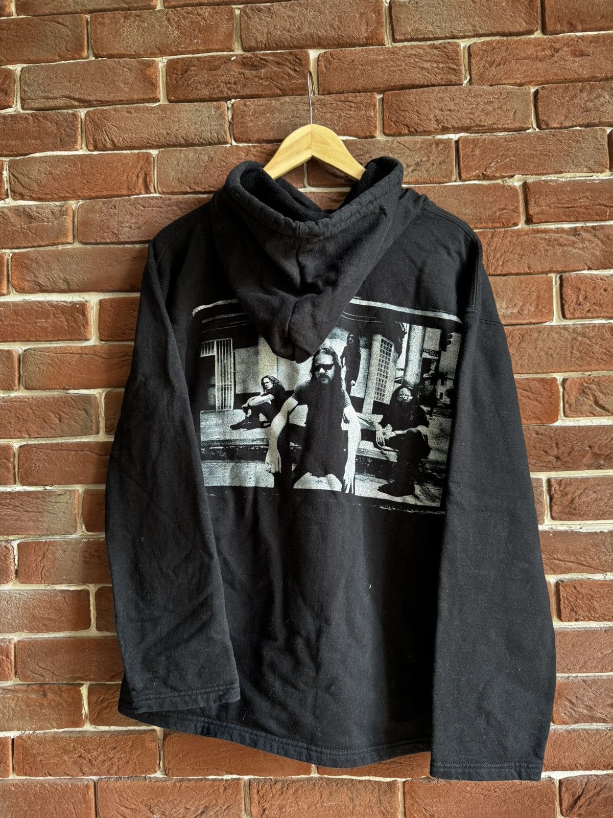 Band Tees Vintage 90s Metallica Ride the Lightning Black Hoodie Metal Size US L / EU 52-54 / 3 - 2 Thumbnail