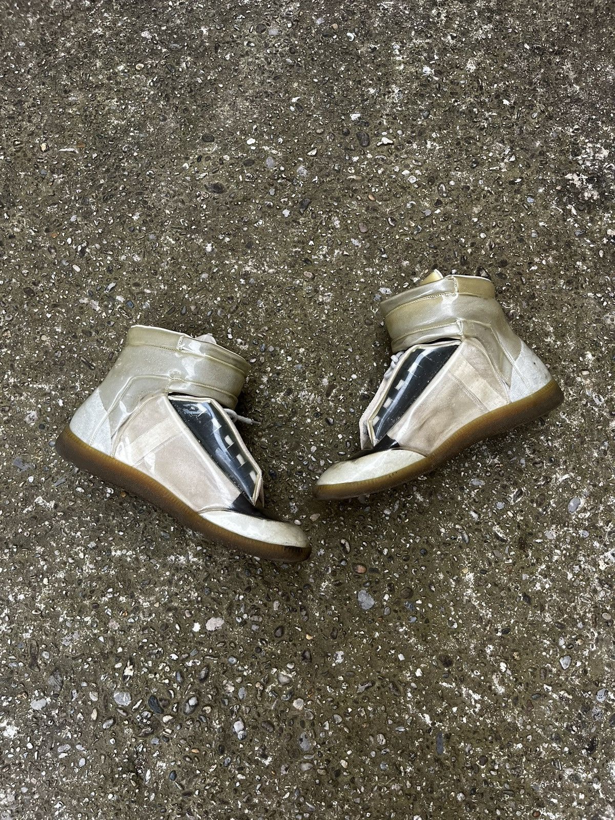 Maison Margiela Maison Margiela 2016 Future High PVC sz 43 | Grailed