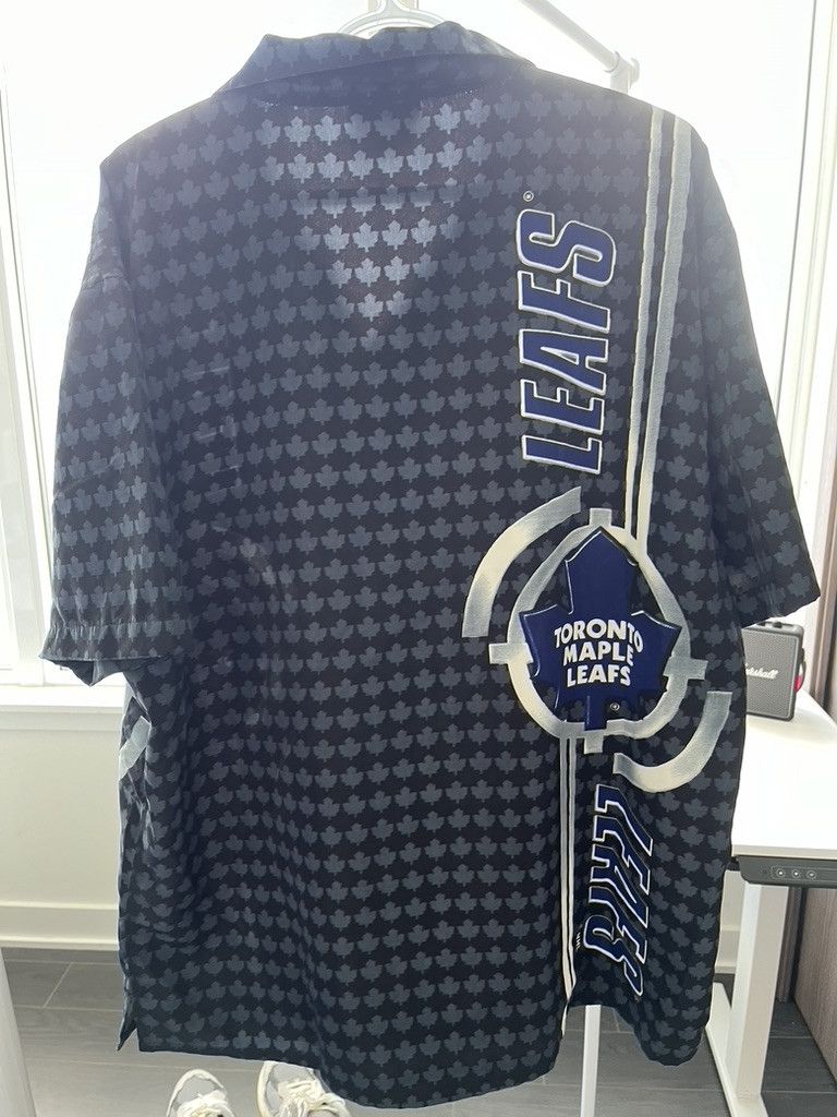 NHL × Vintage Vintage NHL Maple Leafs Button-up Size US XL / EU 56 / 4 - 4 Thumbnail