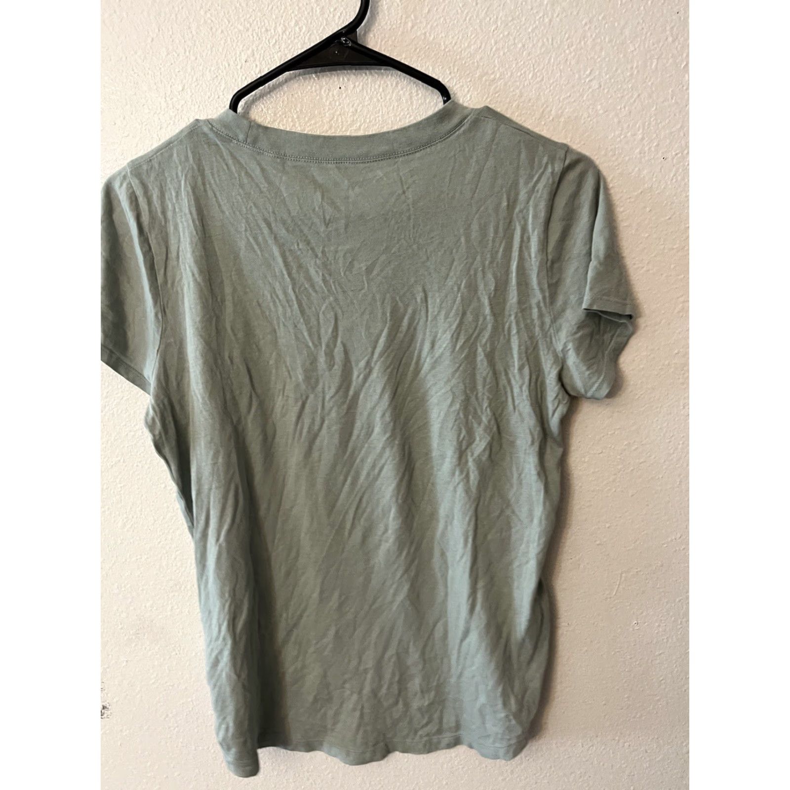 Madewell VINTAGE Madewell Pocket T-Shirt Women XS Gray Crew Neck Short Sleeve Solid Casual Tee Size XS / US 0-2 / IT 36-38 - 2 Thumbnail