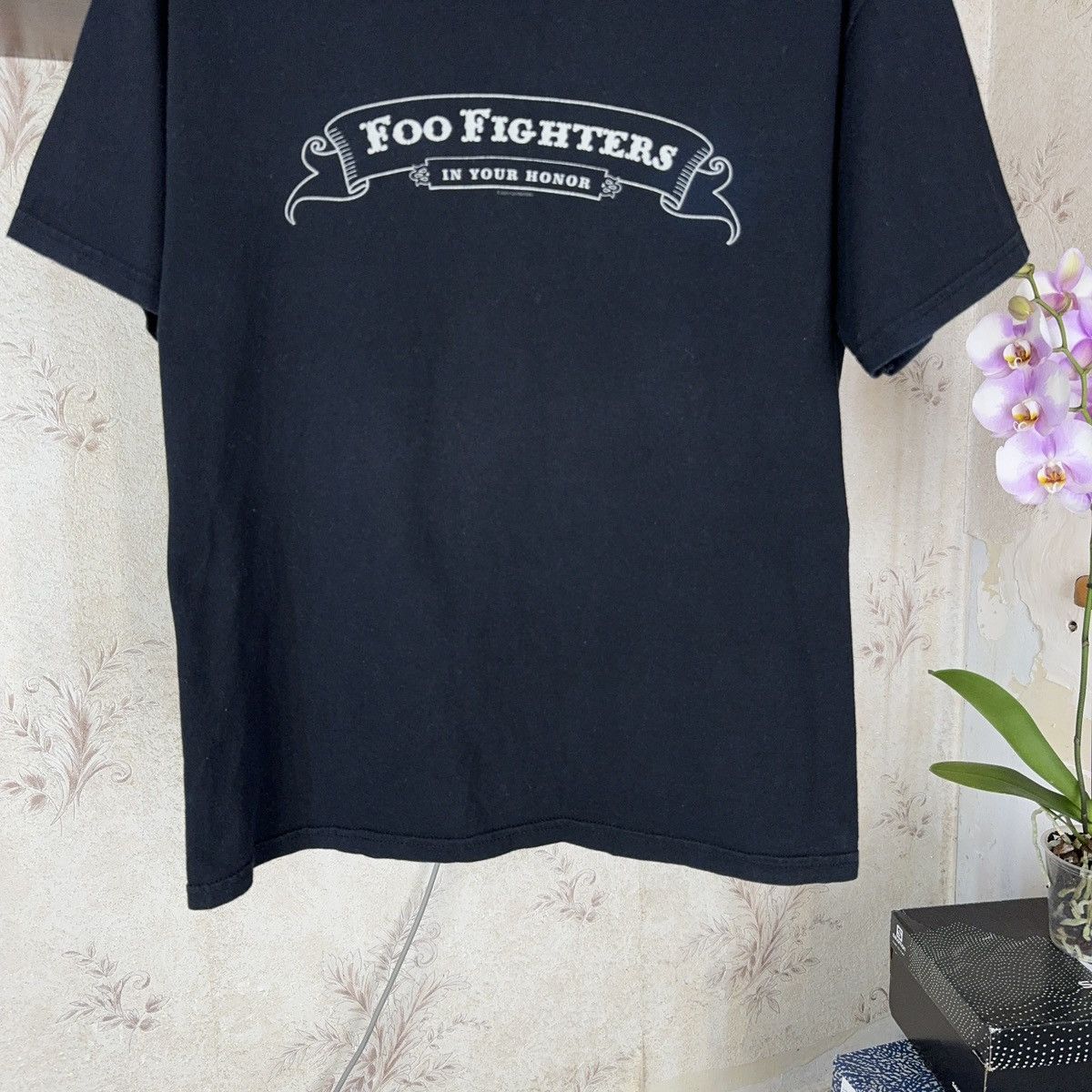 Band Tees × Vintage Vintage Foo Fighters T shirt 2005 Tour Nirvana Black Rock Size US L / EU 52-54 / 3 - 9 Thumbnail