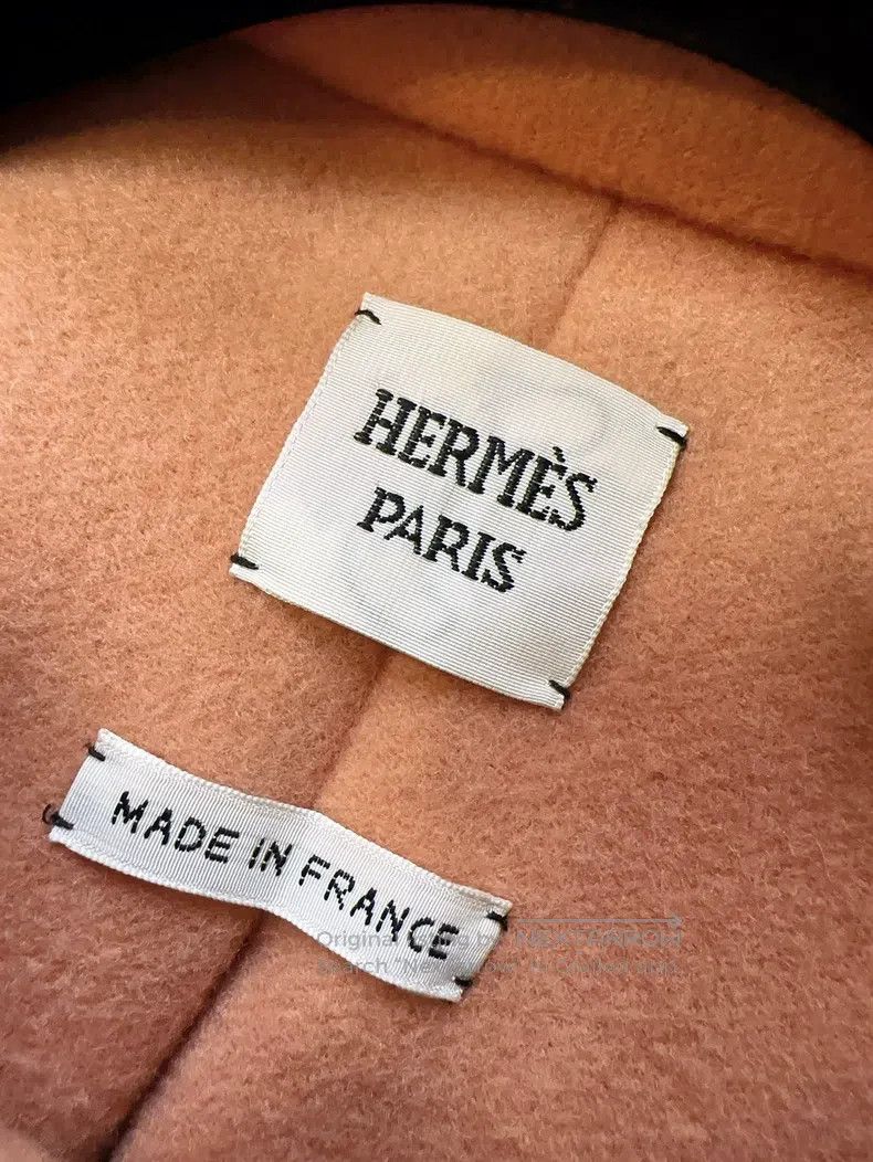 Hermes Hermes Persimmon Pink Orange Retro Single Button Cashmere Size XS / US 0-2 / IT 36-38 - 4 Thumbnail