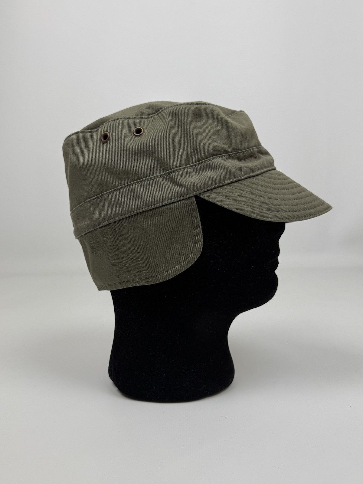 Vintage 1990’s Vintage Austrian Army Green Military Cap 57/58 S-M Size ONE SIZE - 4 Thumbnail