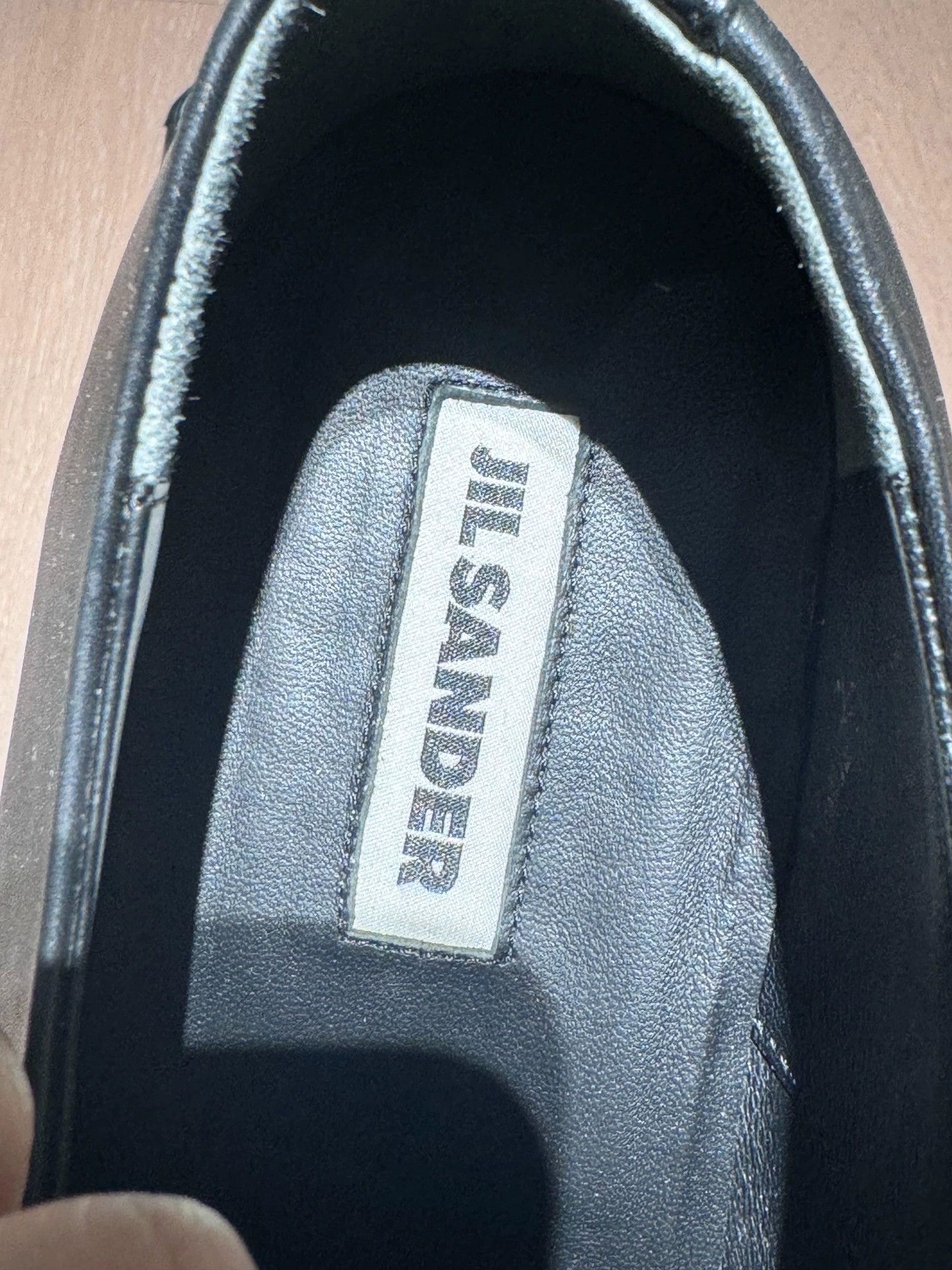 Jil Sander Jil Sander square-toe woven leather shoes 41 (runs large) 1w Size US 7 / EU 40 - 3 Thumbnail