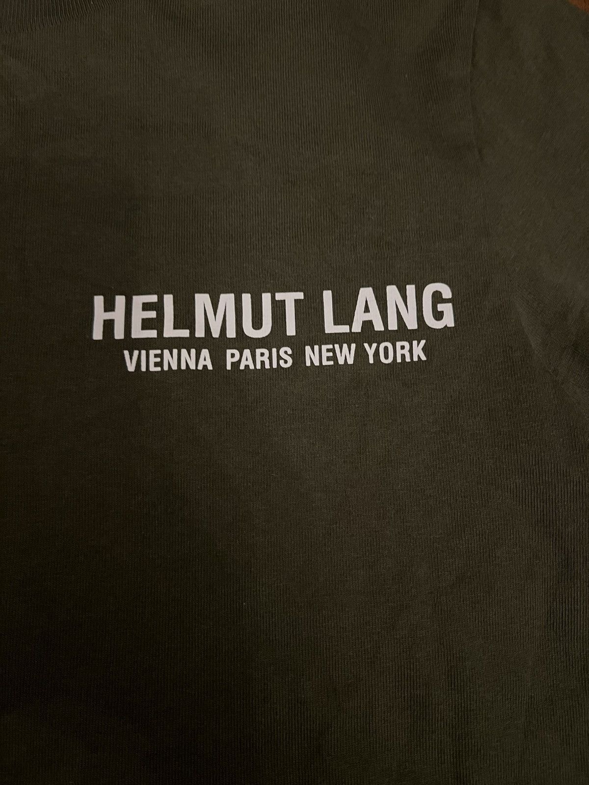 Helmut Lang BNWT Helmut Lang Strap Tee in Hunter Sage Size US S / EU 44-46 / 1 - 4 Thumbnail