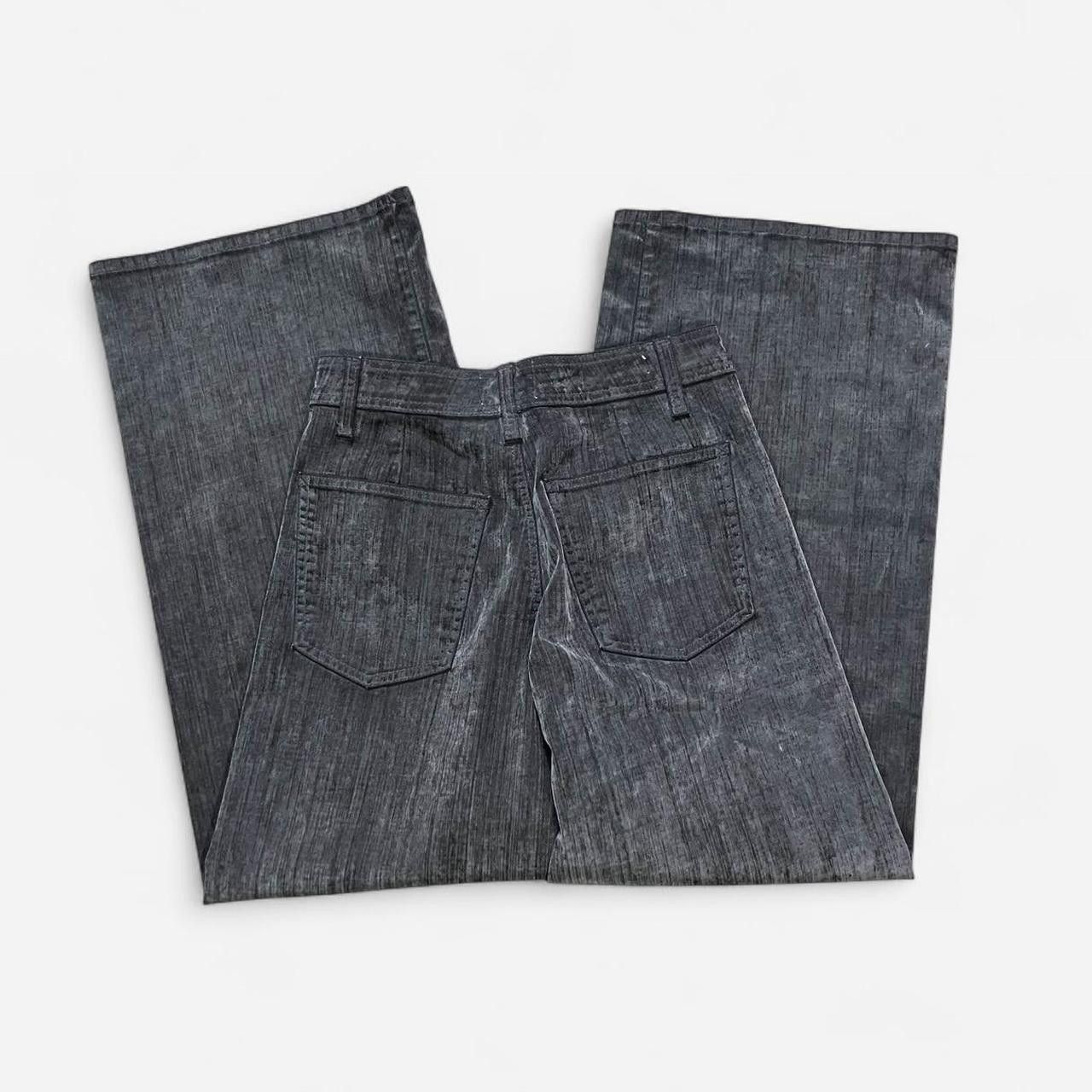 20471120 Wide Hakama Jeans Gray Size 26" / US 2 / IT 38 - 2 Thumbnail