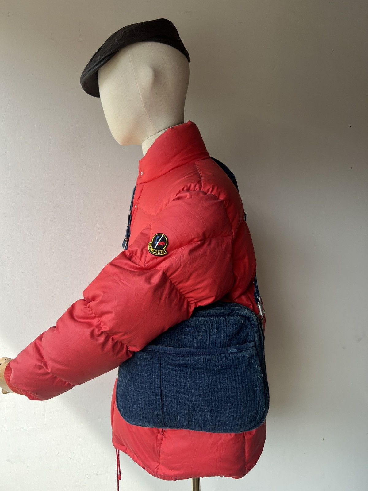 Porter Classic Porter Classic X Muatsu Fade Indigo Newton Sashiko Sling Bag Size ONE SIZE - 6 Thumbnail