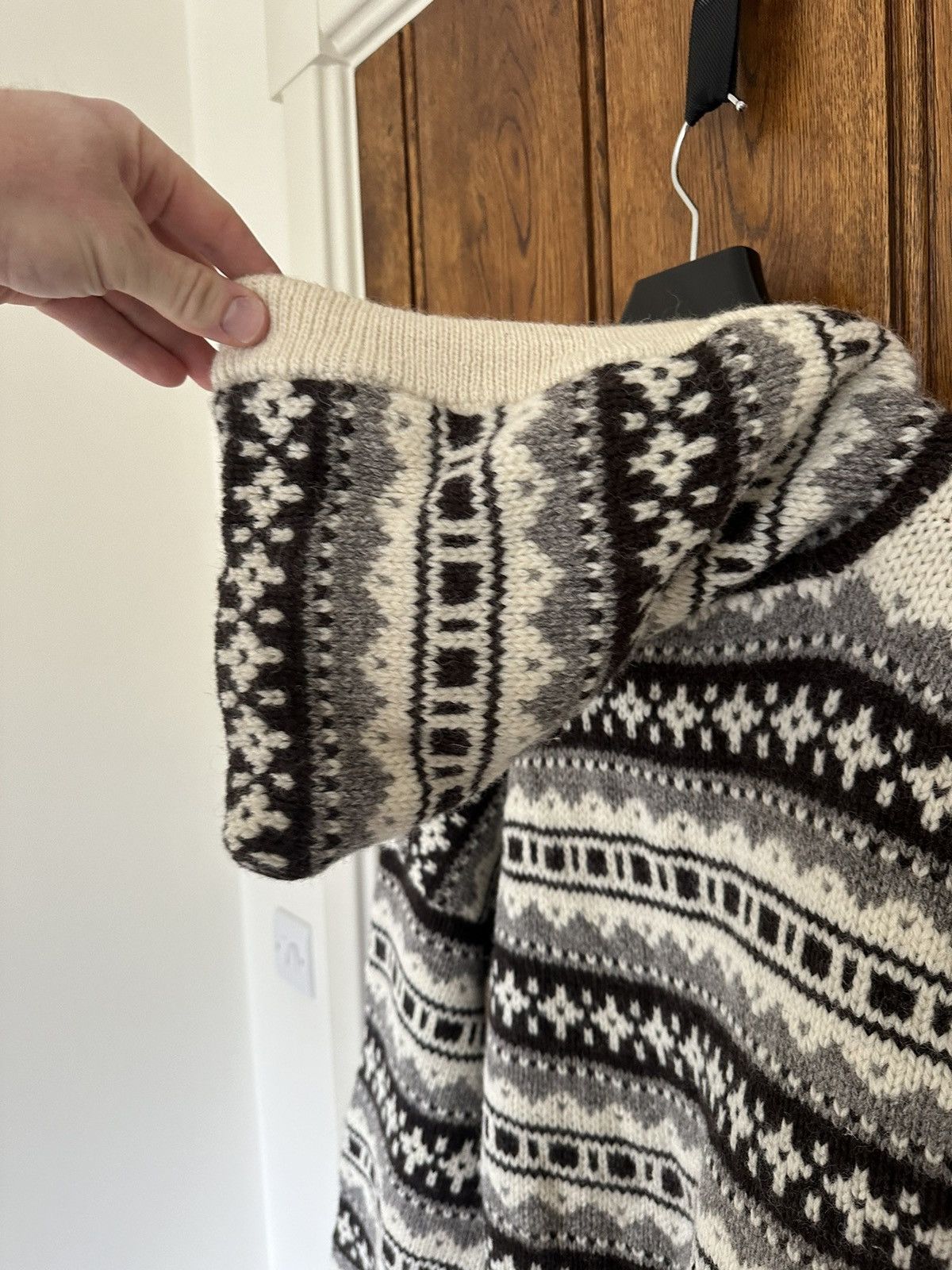 Celine FW21 $1350 OVERSIZED SHETLAND BAJA PULLOVER Hoodie Hedi M Size US M / EU 48-50 / 2 - 23 Thumbnail