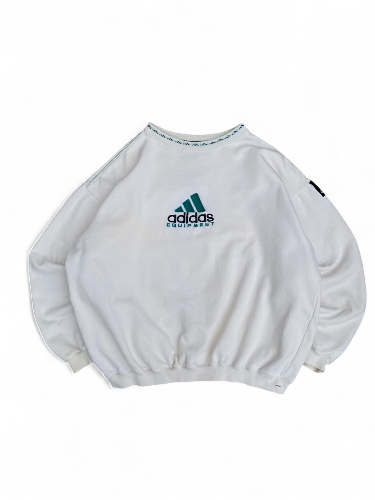 Adidas Vintage Adidas Equipment Sweatshirt y2k boxy Crewneck Size US L / EU 52-54 / 3 - 1 Thumbnail