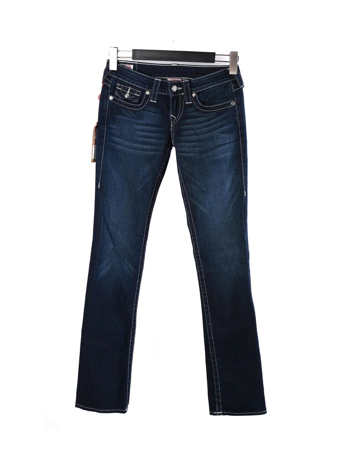 True Religion Women's True Religion Billy Straight Leg Blue Jeans W29 L33 Size 30" / US 8 / IT 44 - 1 Thumbnail