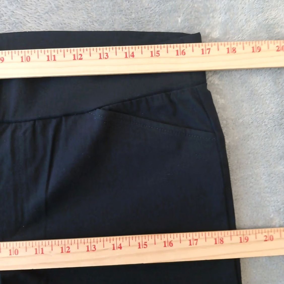 Vintage AB Studio Dress Pants Womens Large Black Pull On Stretch High Rise 34x32 Size 36" / US 14 / IT 50 - 3 Thumbnail