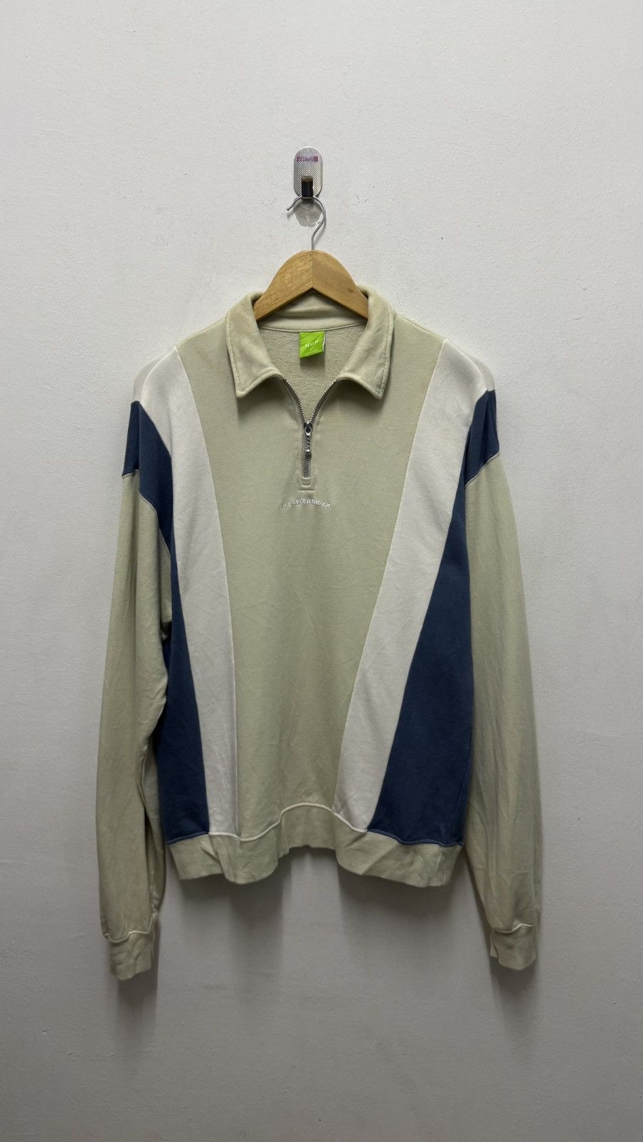 Huf HUF 20 anniversary Quarter Zip Sweatshirt Size US S / EU 44-46 / 1 - 1 Thumbnail