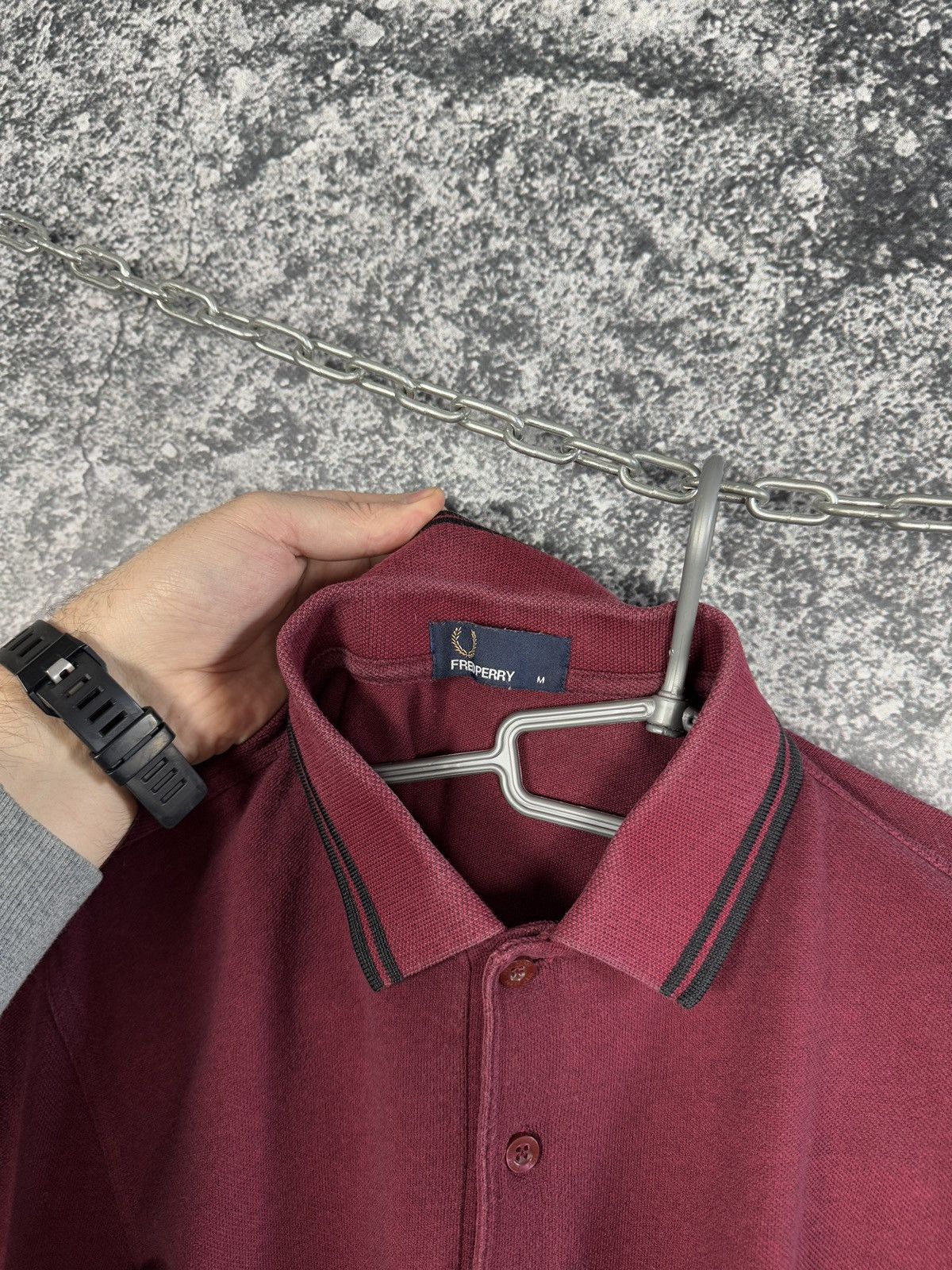 Fred Perry Fred Perry Long Sleeve Cotton Polo Shirt Streetwear Size M Size US M / EU 48-50 / 2 - 14 Thumbnail