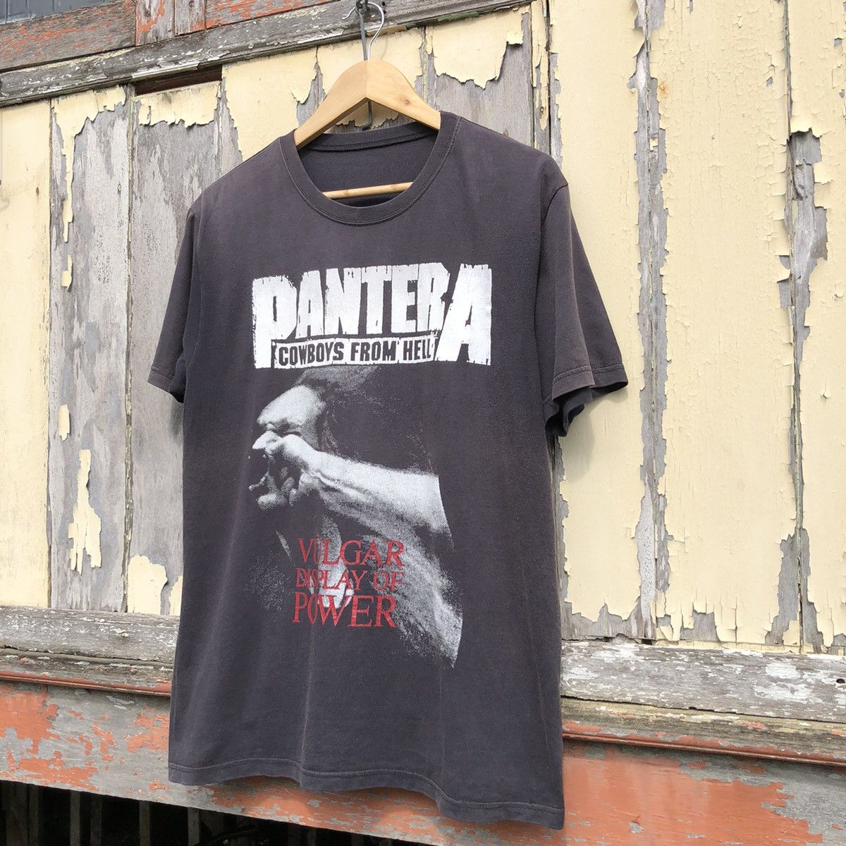 Band Tees Vintage y2k Pantera Cowboys From Hell Faded Tshirt Size US L / EU 52-54 / 3 - 2 Thumbnail