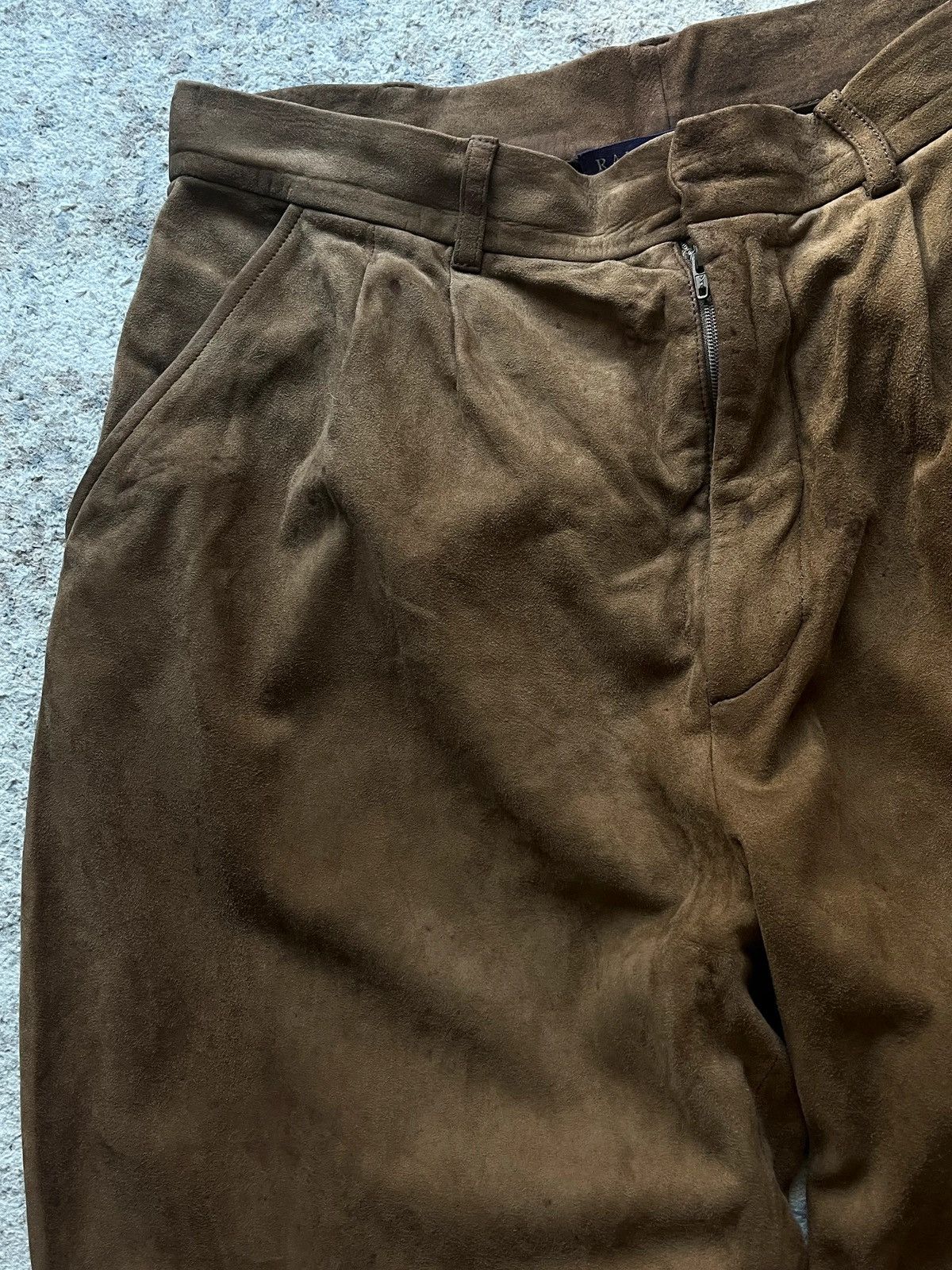 Ralph Lauren Polo Ralph Lauren Purple Label Leather Pants Made in Italy Size 30" / US 8 / IT 44 - 3 Thumbnail