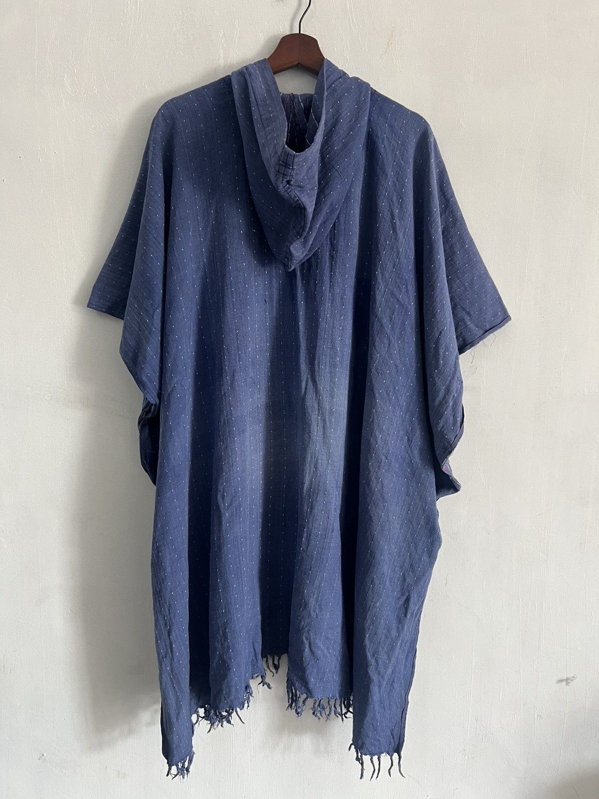 Japanese Brand Denim Boro Sashiko Indigo Vintage Japan Hoodie Size US XXL / EU 58 / 5 - 2 Thumbnail