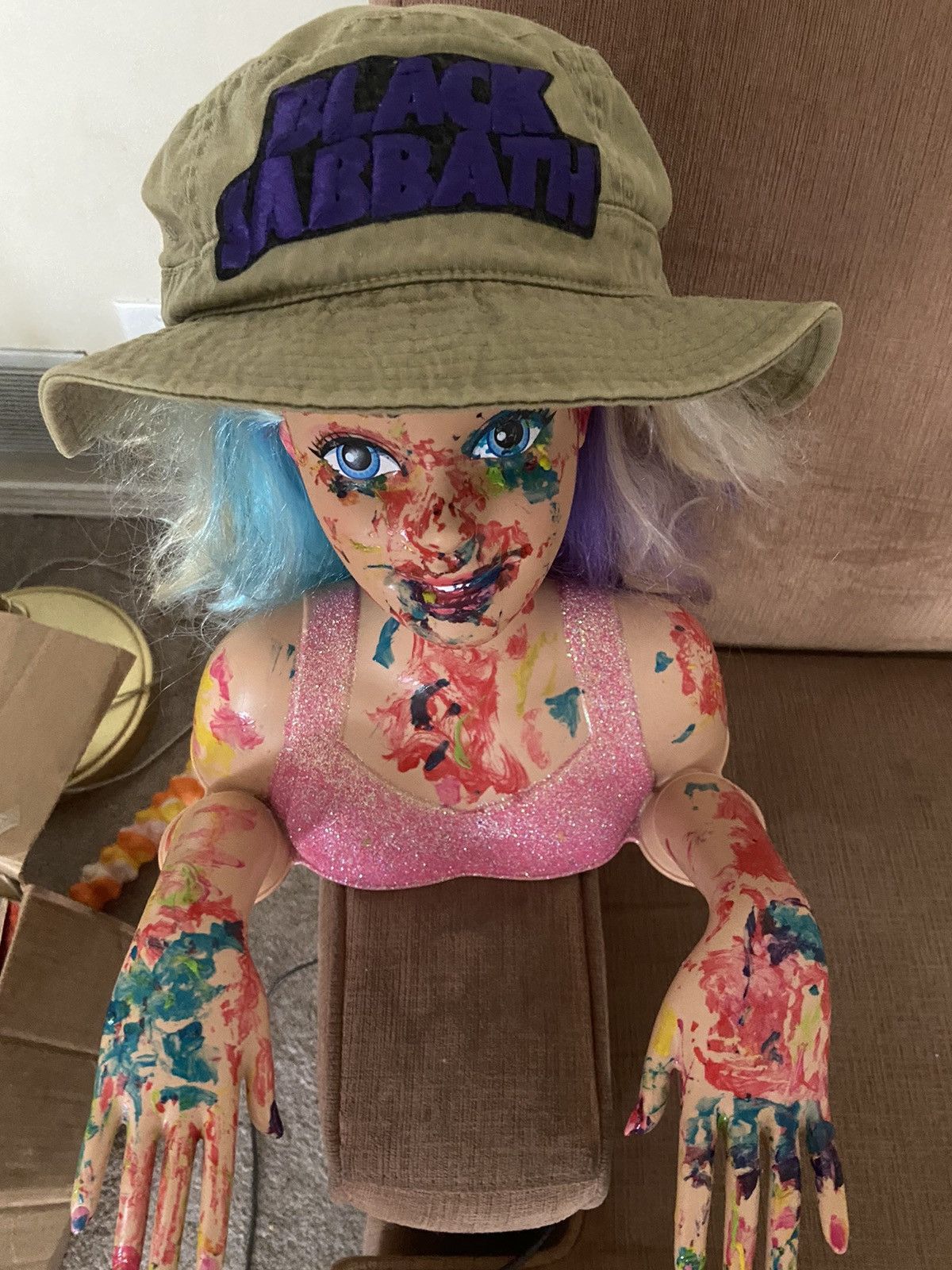 Black Sabbath × Vintage Black Sabbath bucket hat Size ONE SIZE - 1 Thumbnail