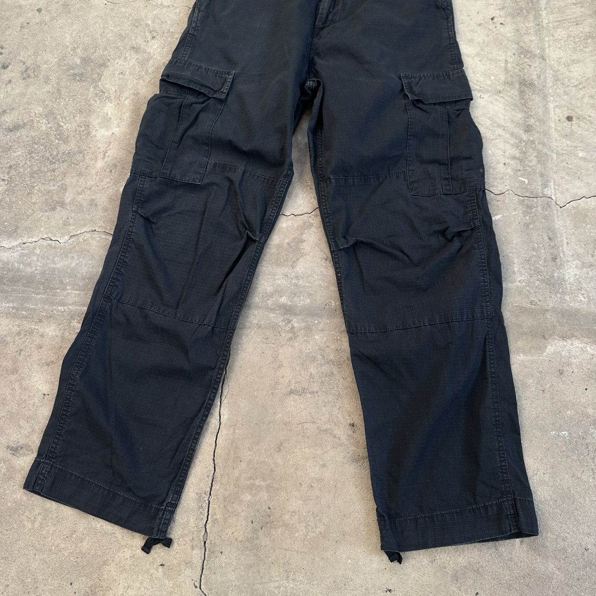 Carhartt Carhartt WiP Cargo regular Pants Black Multipocket Size US 34 / EU 50 - 5 Thumbnail