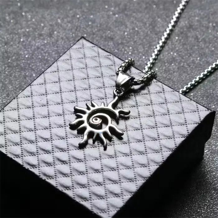 Jewelry Sun Flame Pendant Necklace Size ONE SIZE - 3 Thumbnail