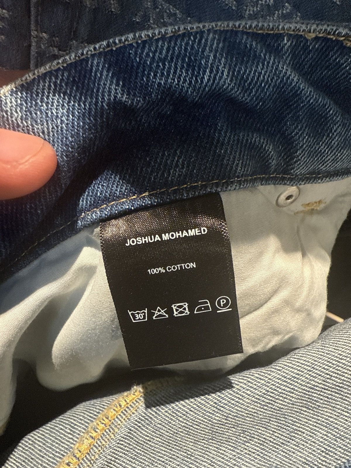 Other Joshua Mohamed Blue Denim Jeans Size US 36 / EU 52 - 6 Thumbnail