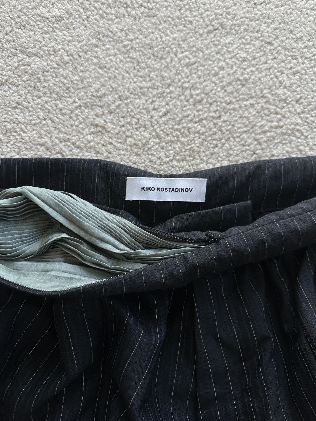 Kiko Kostadinov Kiko Kostadinov Anthonis Gathered Trouser Size US 34 / EU 50 - 3 Thumbnail