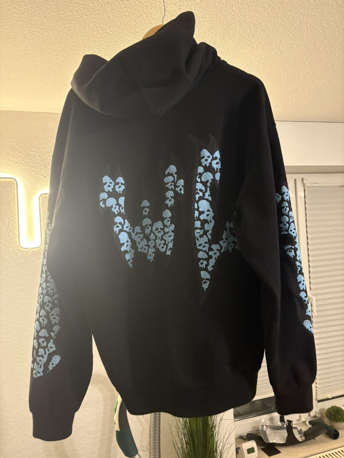 Warren Lotas CATACOMBS HOODIE - BLACK Size US L / EU 52-54 / 3 - 3 Thumbnail
