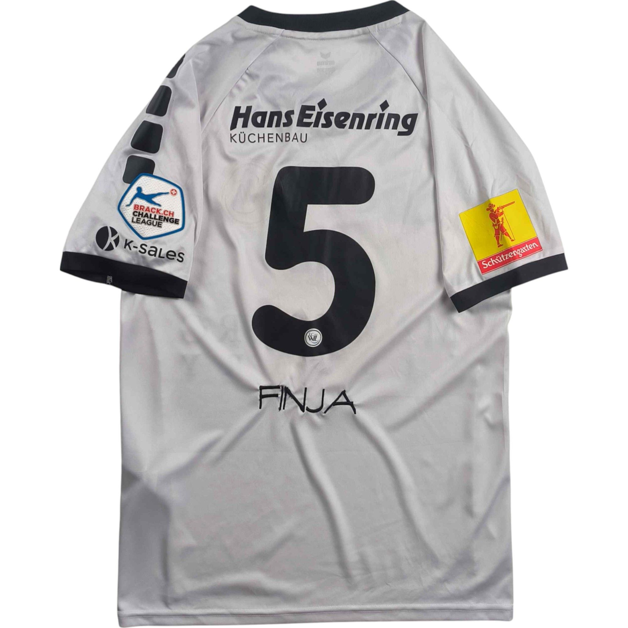 Erima FC Wil 2018-19 Erima home #5 football jersey shirt size S Size US S / EU 44-46 / 1 - 2 Thumbnail