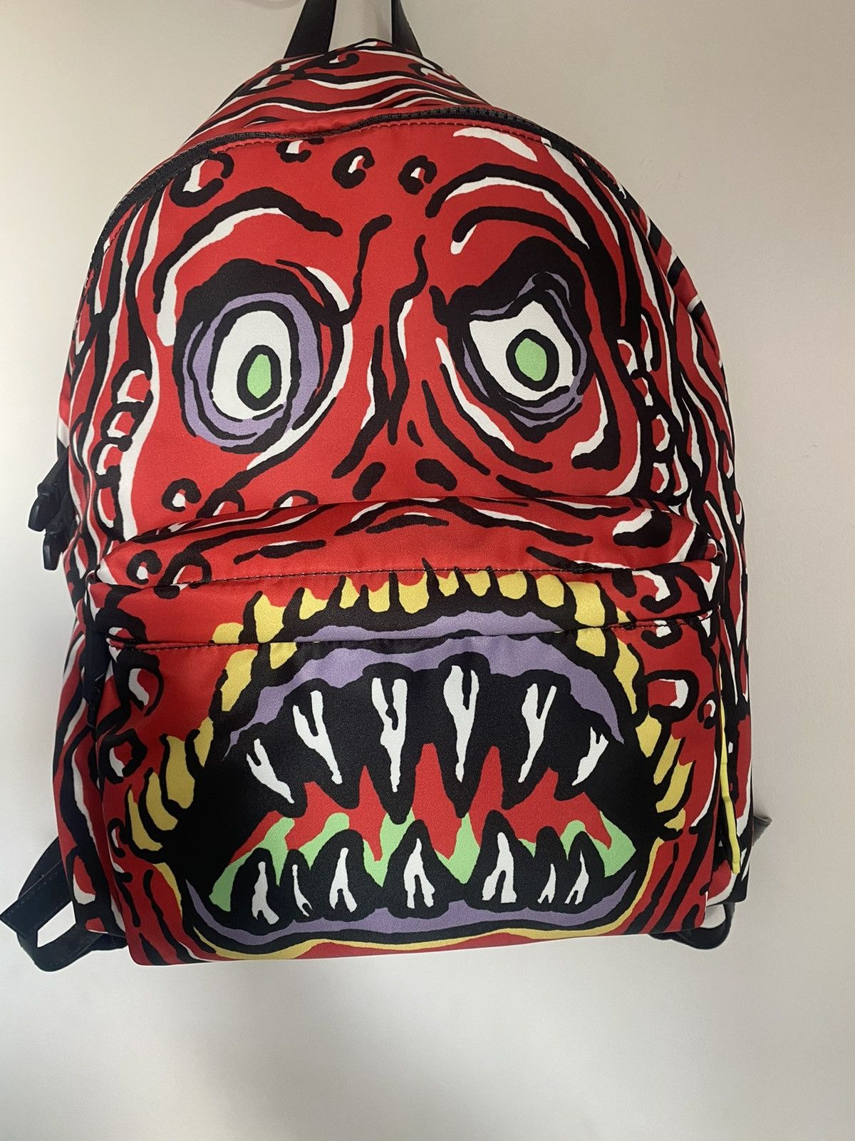Moschino Moschino Red Monster Backpack Size ONE SIZE - 1 Thumbnail