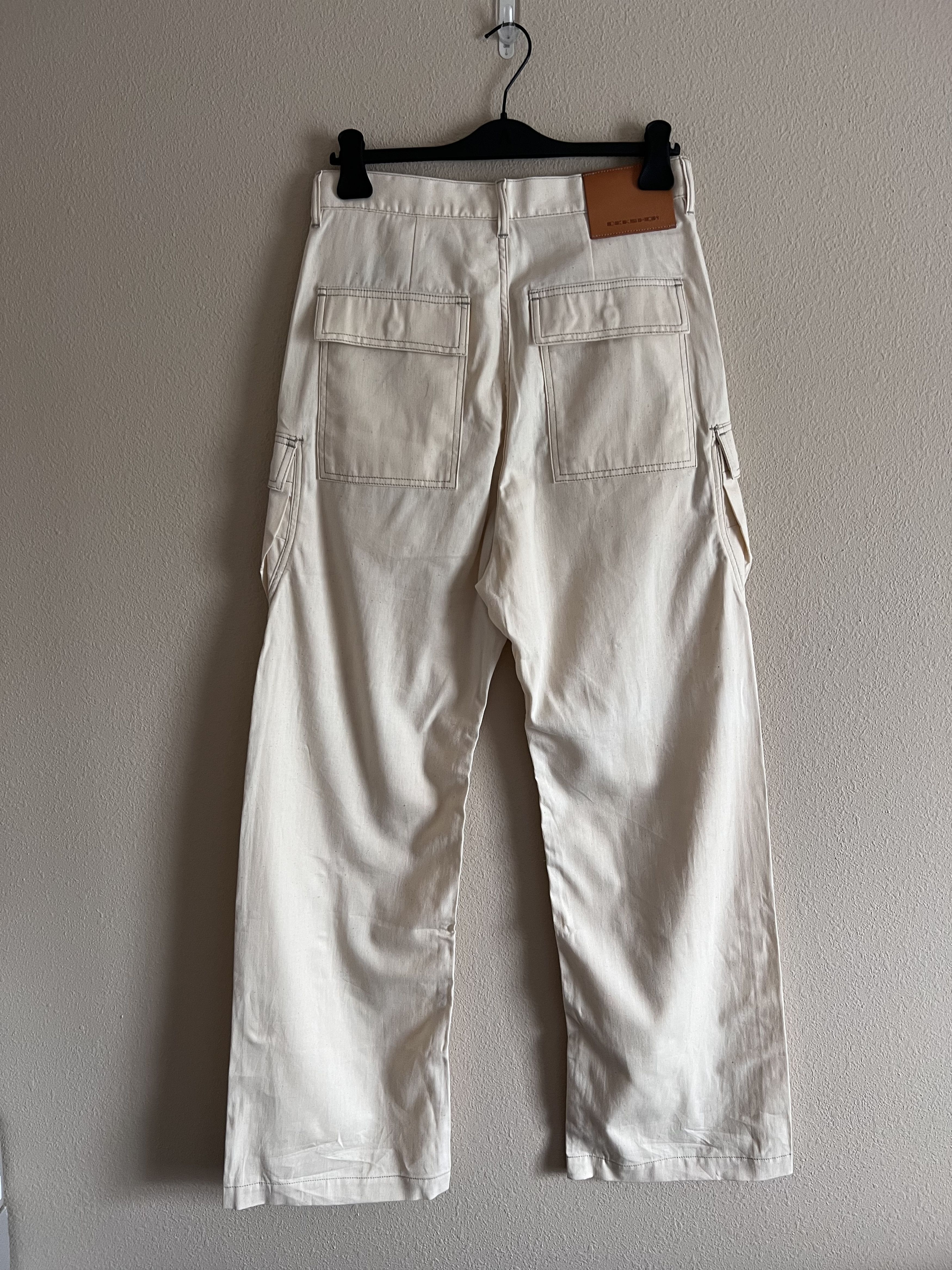 Rick Owens Drkshdw Rick Owens DRKSHDW Geth Cargo Pants in Natural Size US 30 / EU 46 - 5 Thumbnail