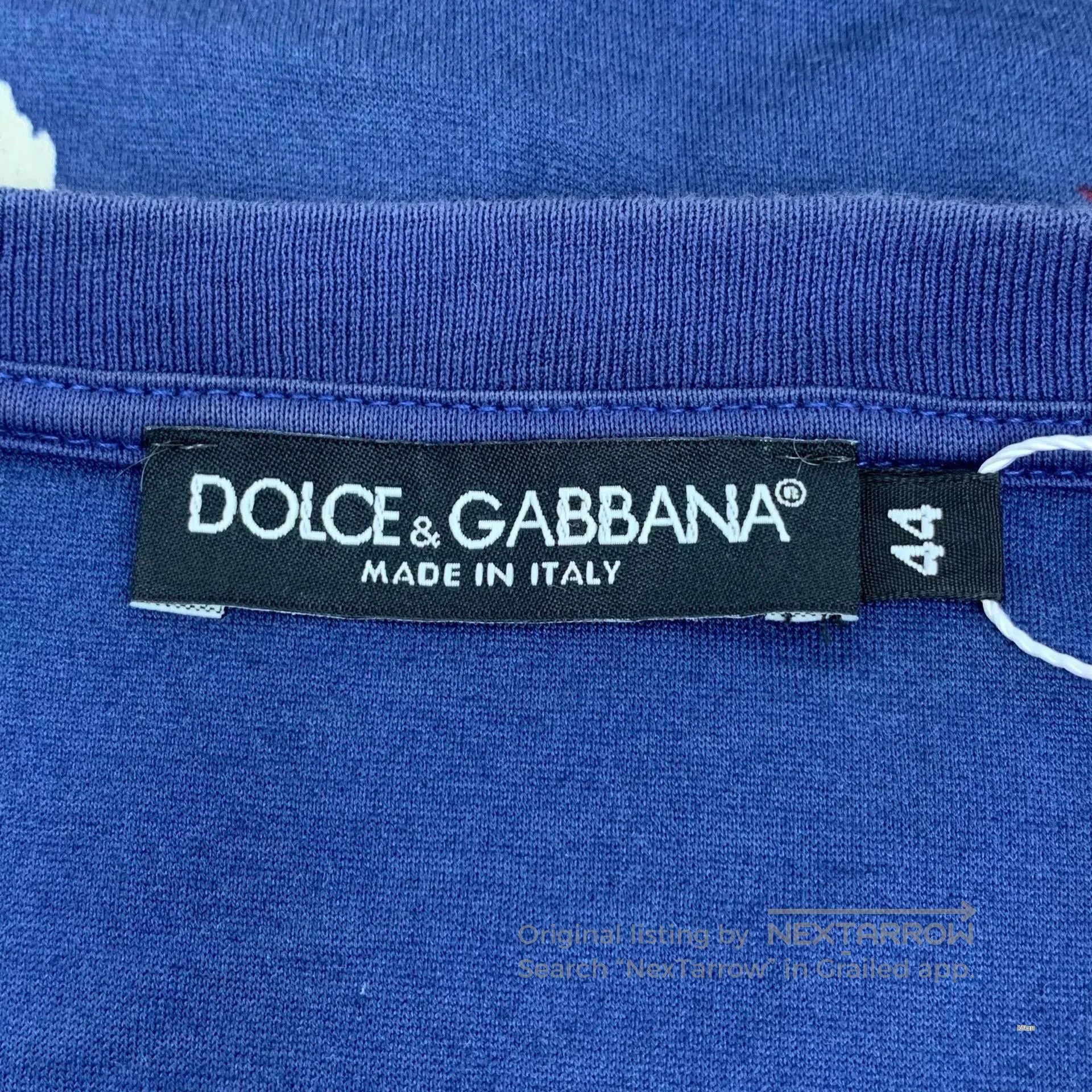 Dolce & Gabbana Dolce Gabbana Floral Bird Print Cotton T. Size US S / EU 44-46 / 1 - 5 Thumbnail