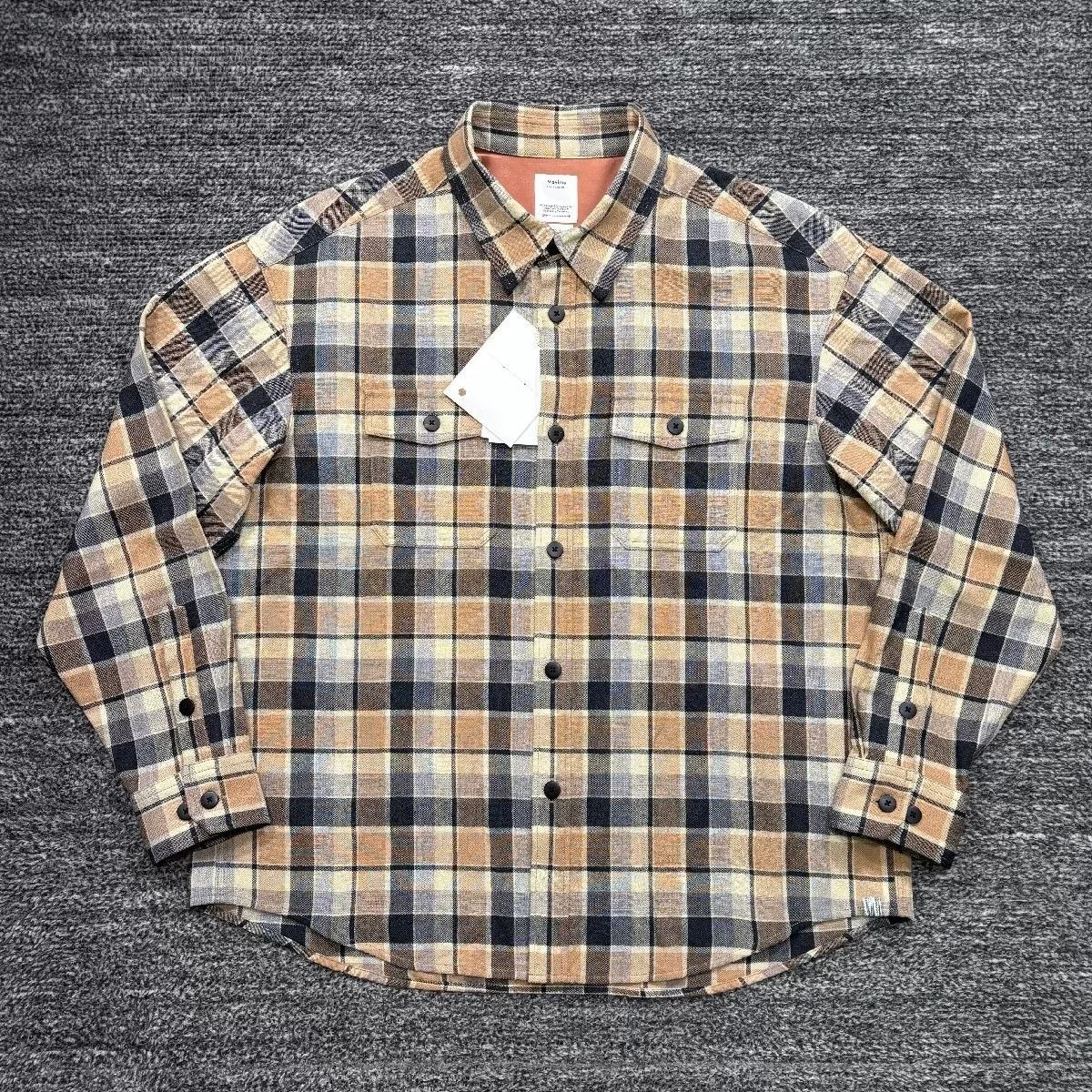 Visvim visvim 25SS Lumber Check L/S Beige Size US M / EU 48-50 / 2 - 1 Thumbnail