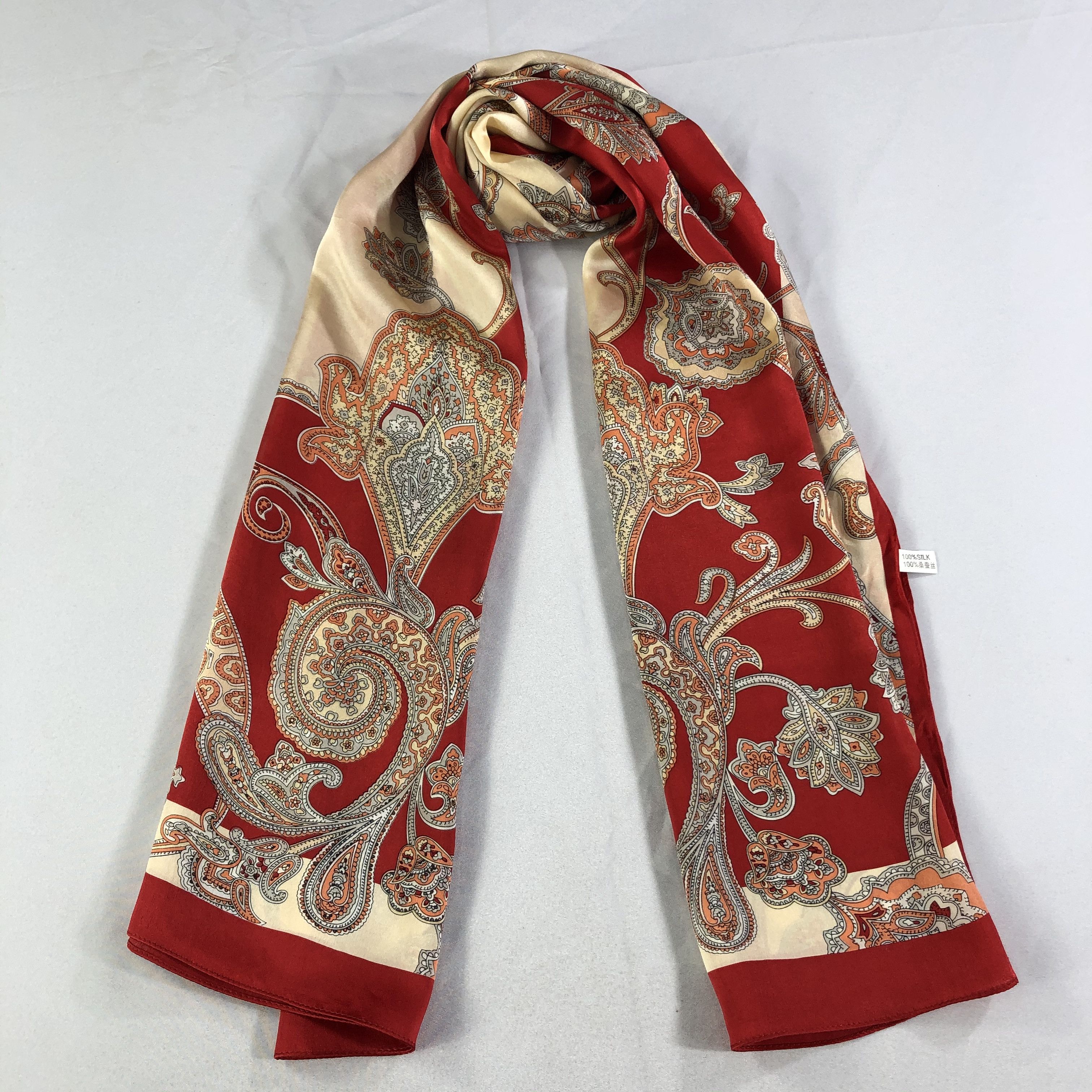 Vintage Vintage Silk Scarf Size ONE SIZE - 2 Thumbnail